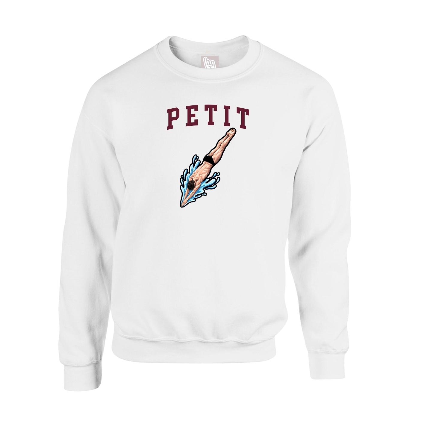 Fleece Crew — Shirsey in White
