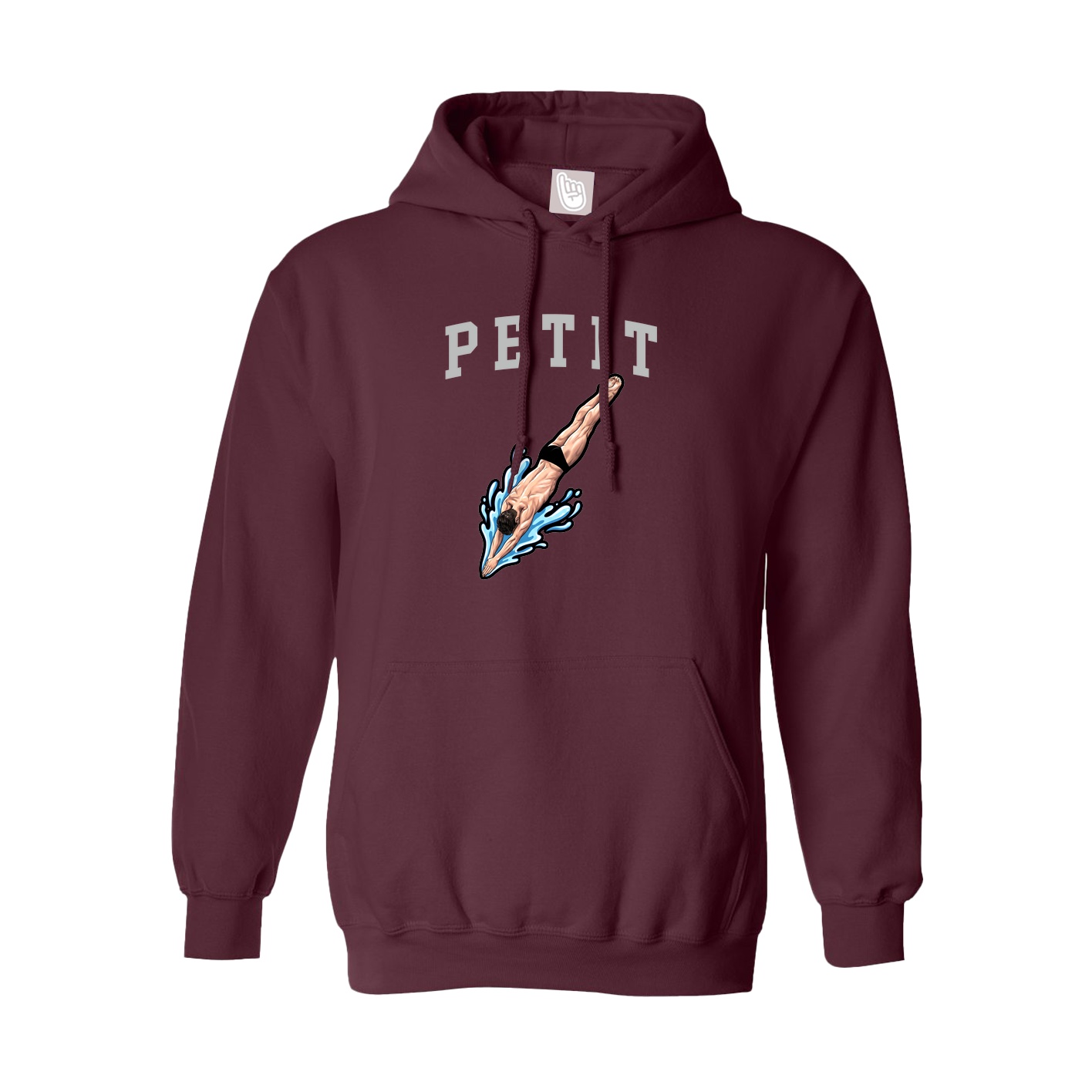 Youth Hoodie — Shirsey in Maroon