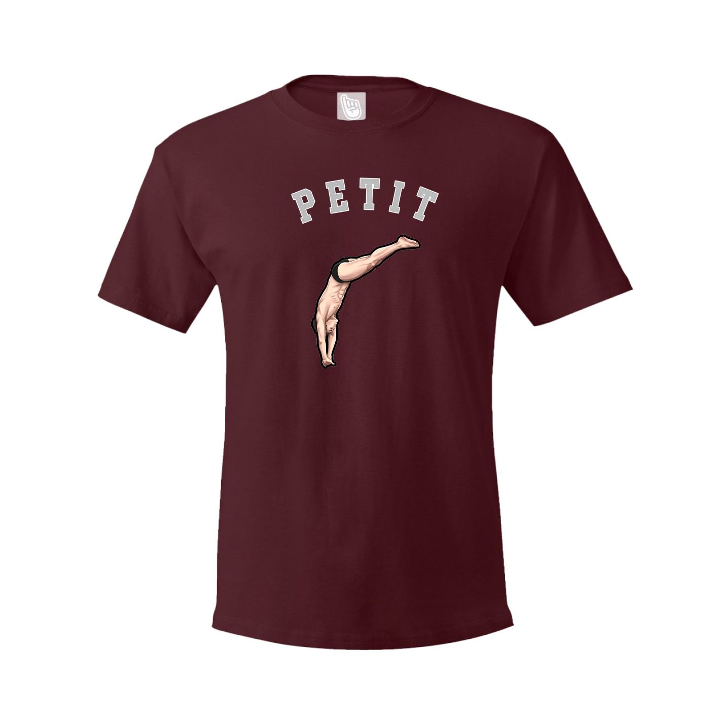 Youth Tee — Shirsey Arch in Maroon