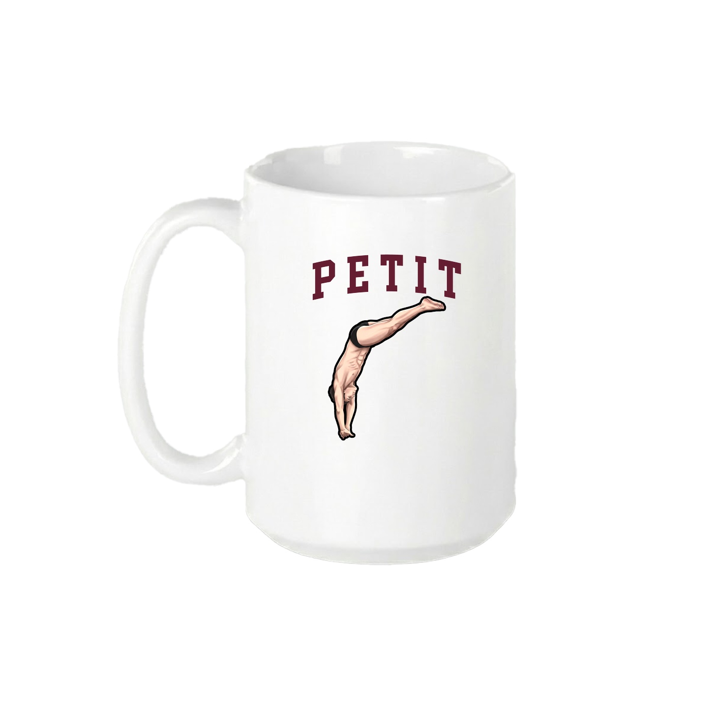 15oz Coffee Mug — Shirsey in White