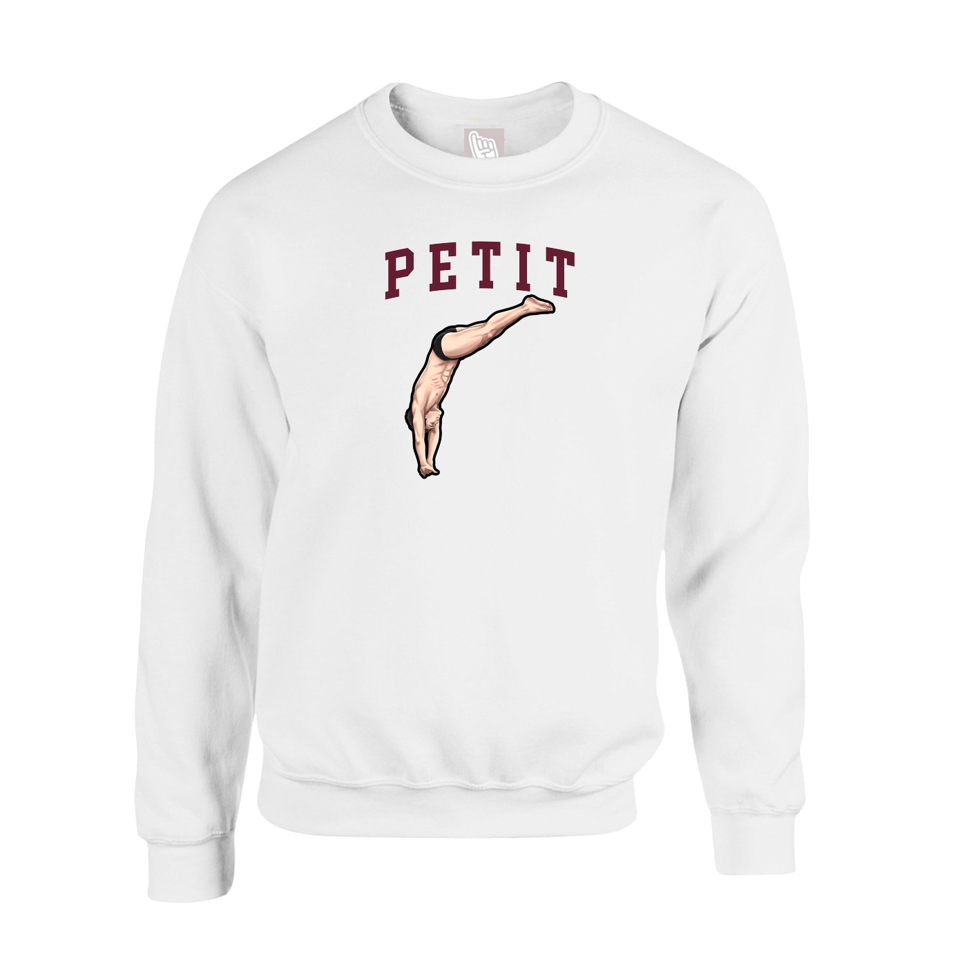 Fleece Crew — Shirsey in White