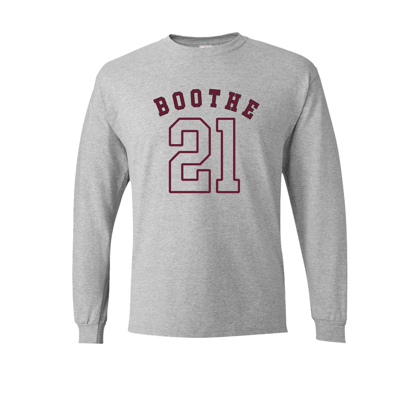 Long Sleeve Tee — Shirsey Arch in Grey
