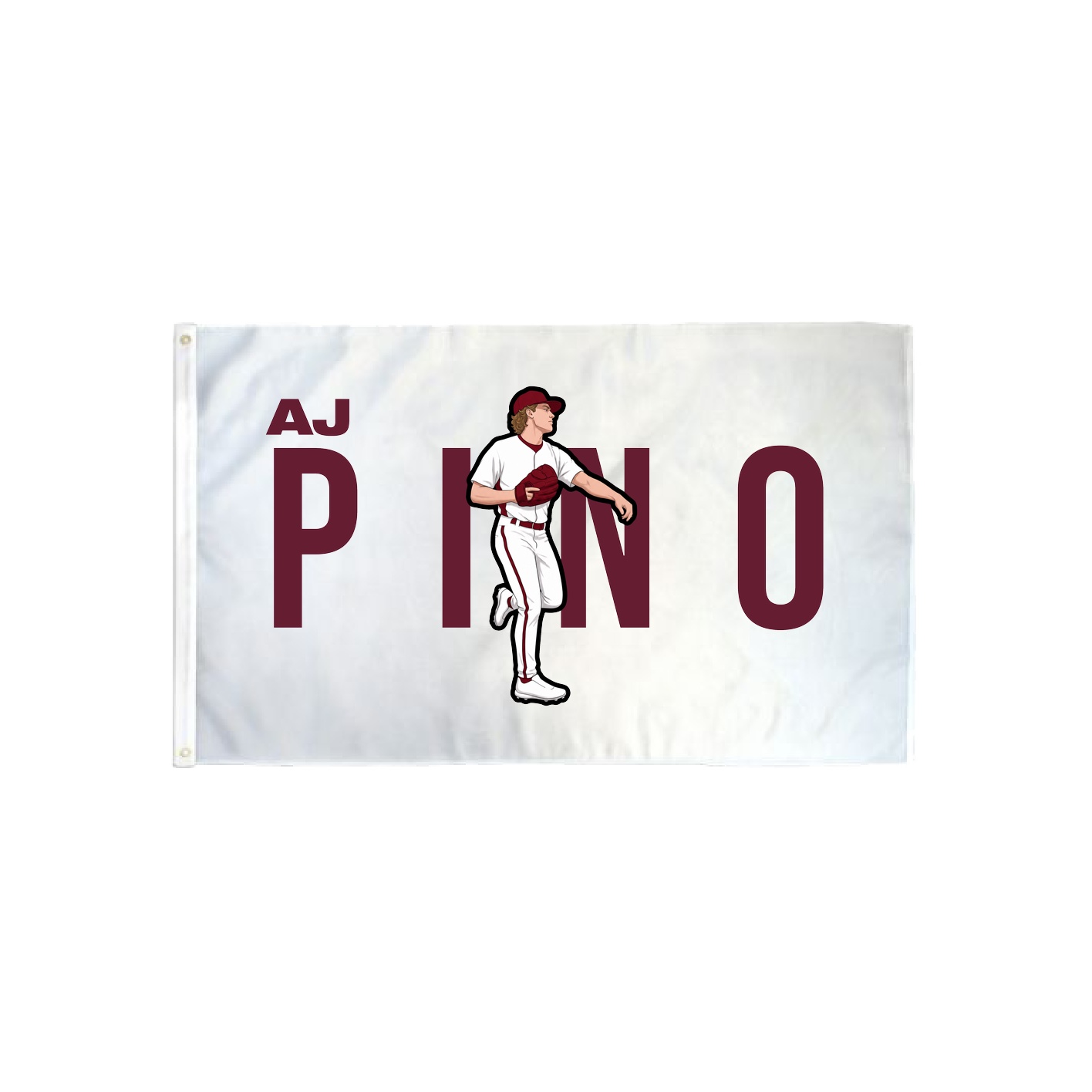3x5 Flag — Player Name in Classic