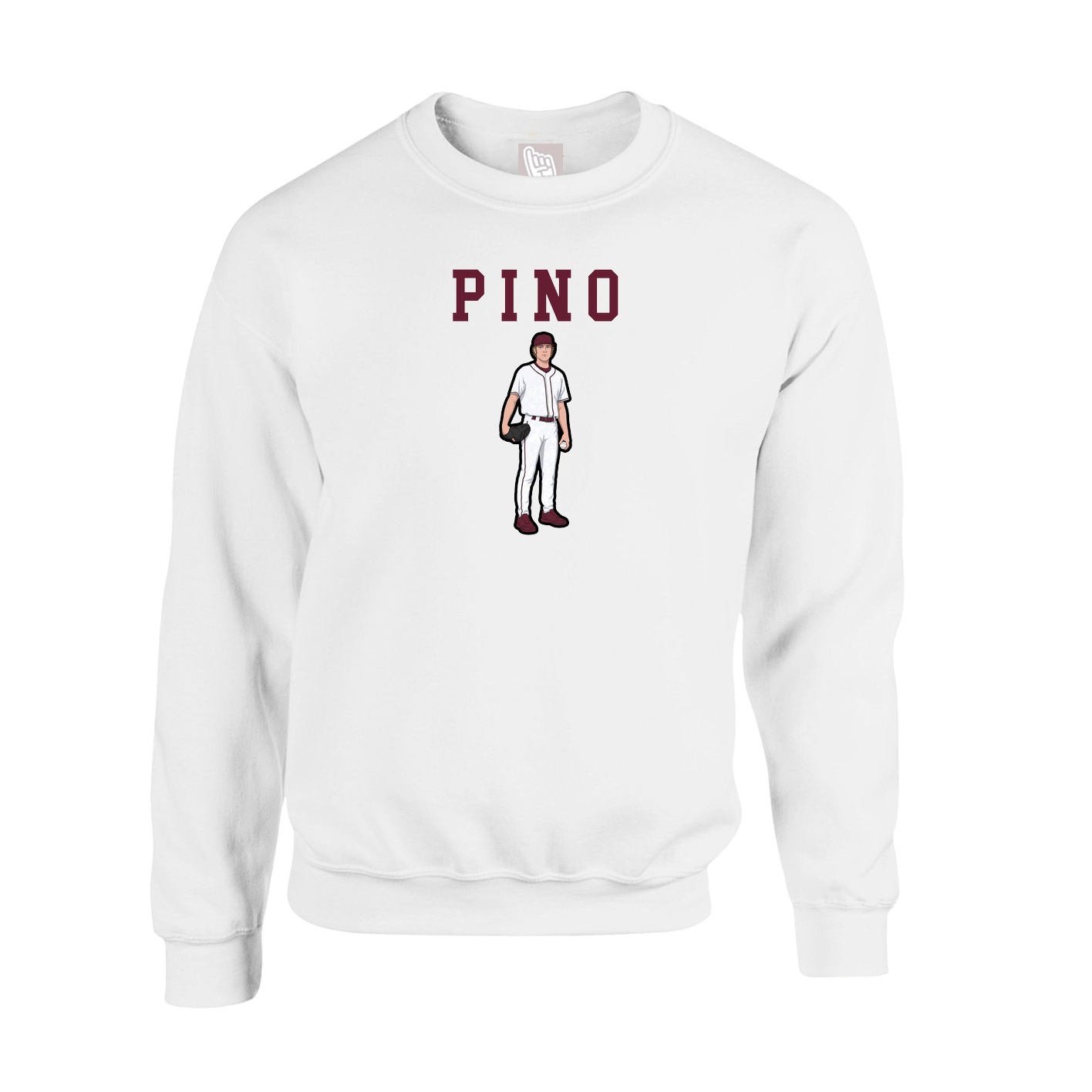 Fleece Crew — Shirsey in White