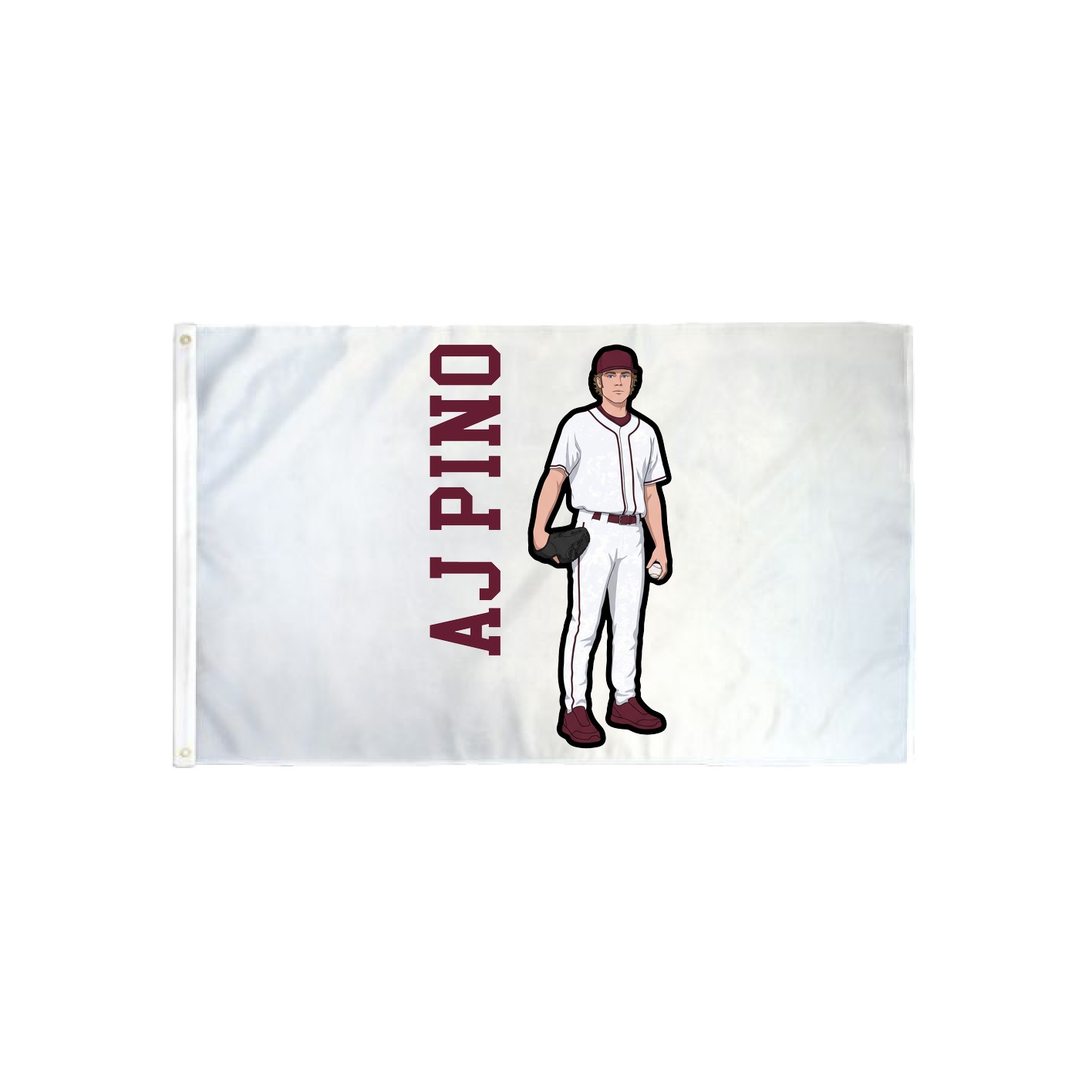 3x5 Flag — Name Vertical in Classic