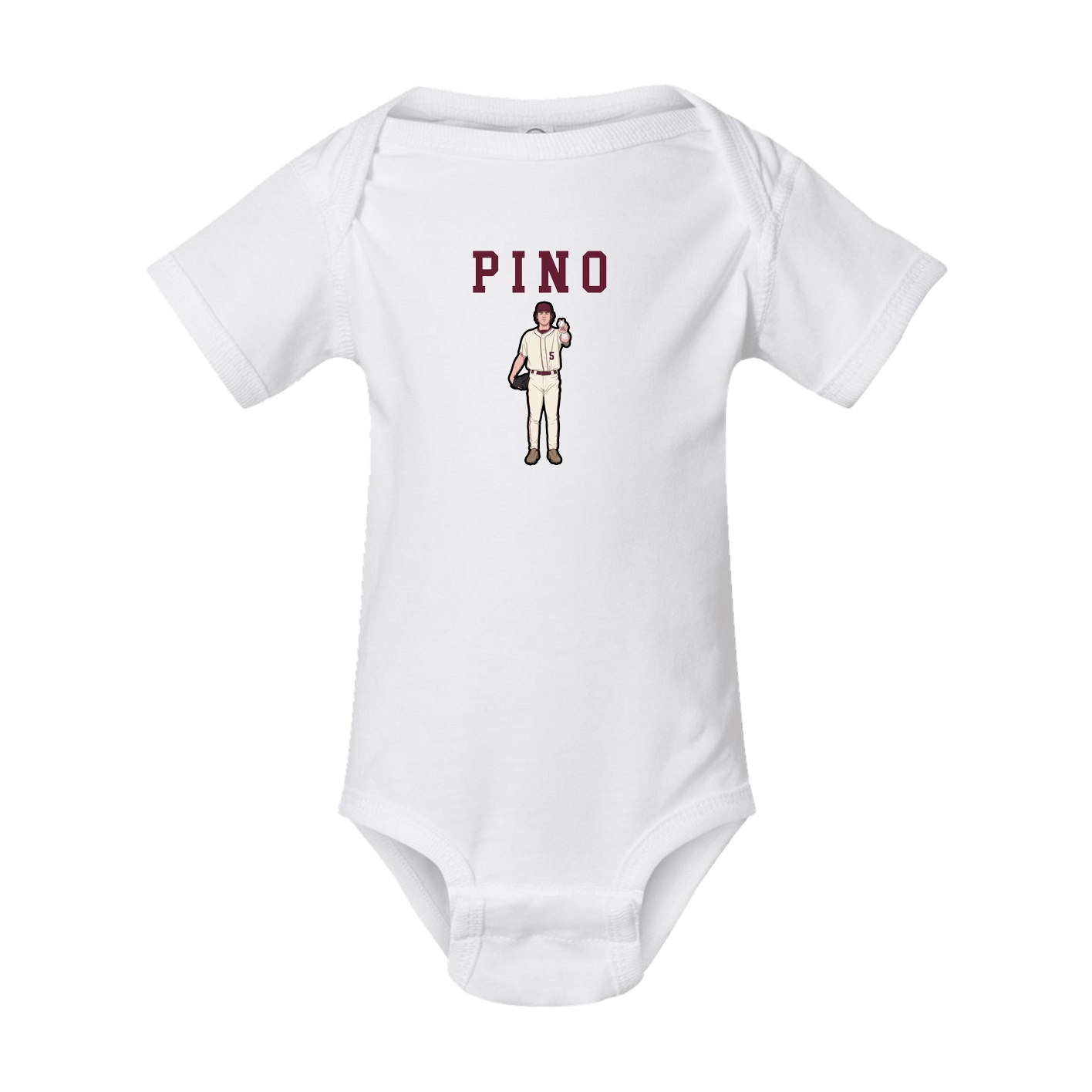 Baby Onesie — Shirsey in White