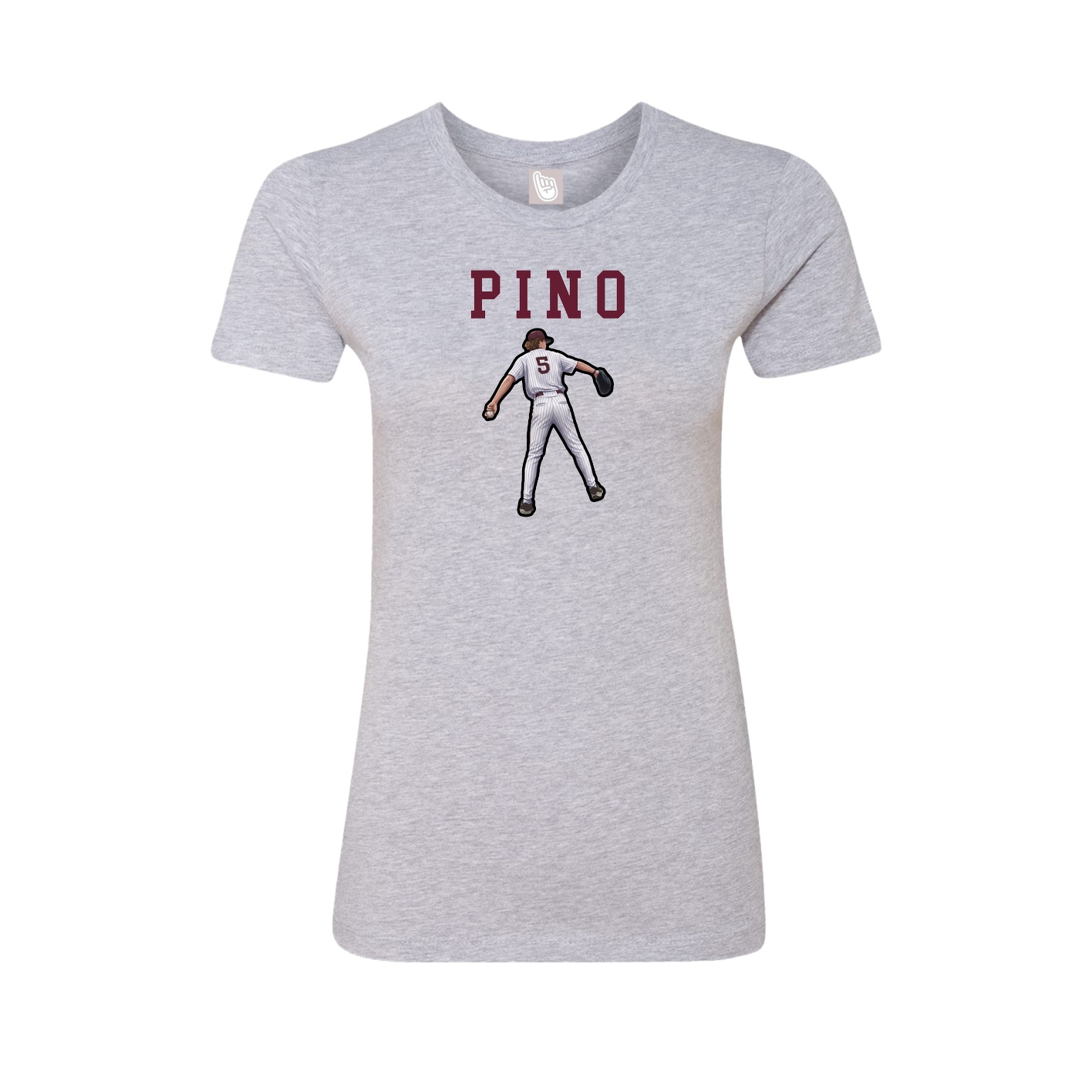 Fitted Women's Tee — Shirsey in Grey