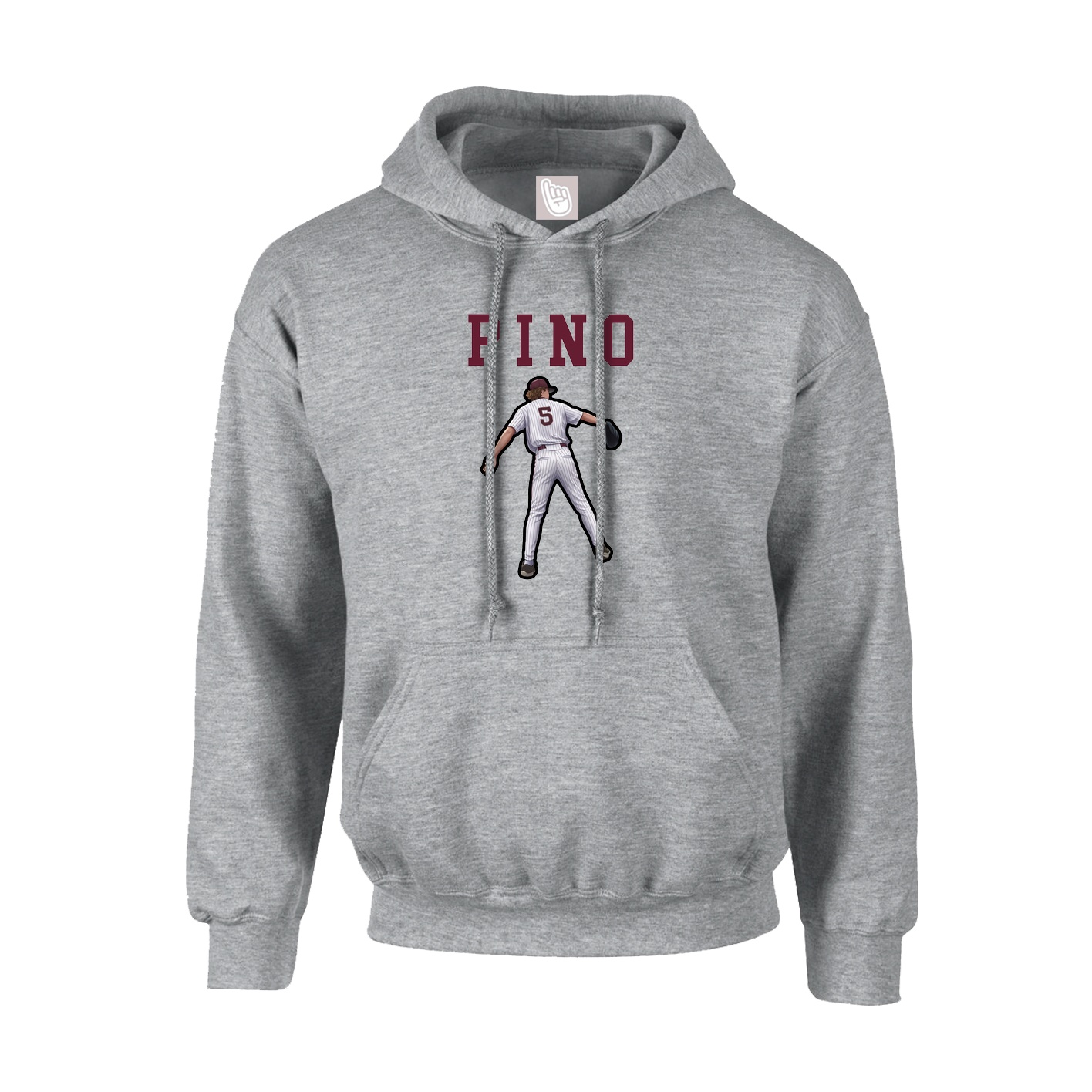 Hoodie — Shirsey in Grey