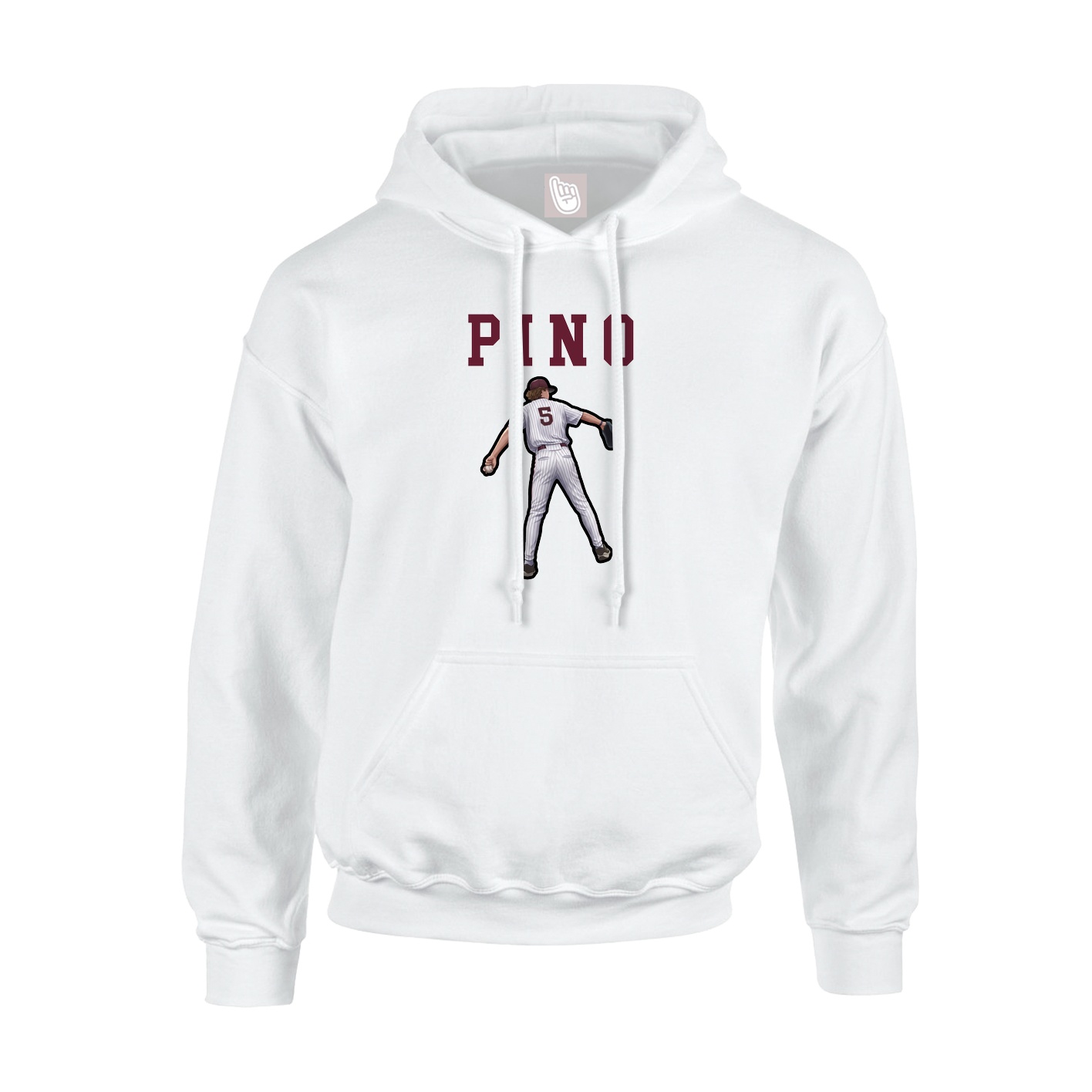 Youth Hoodie — Shirsey in White