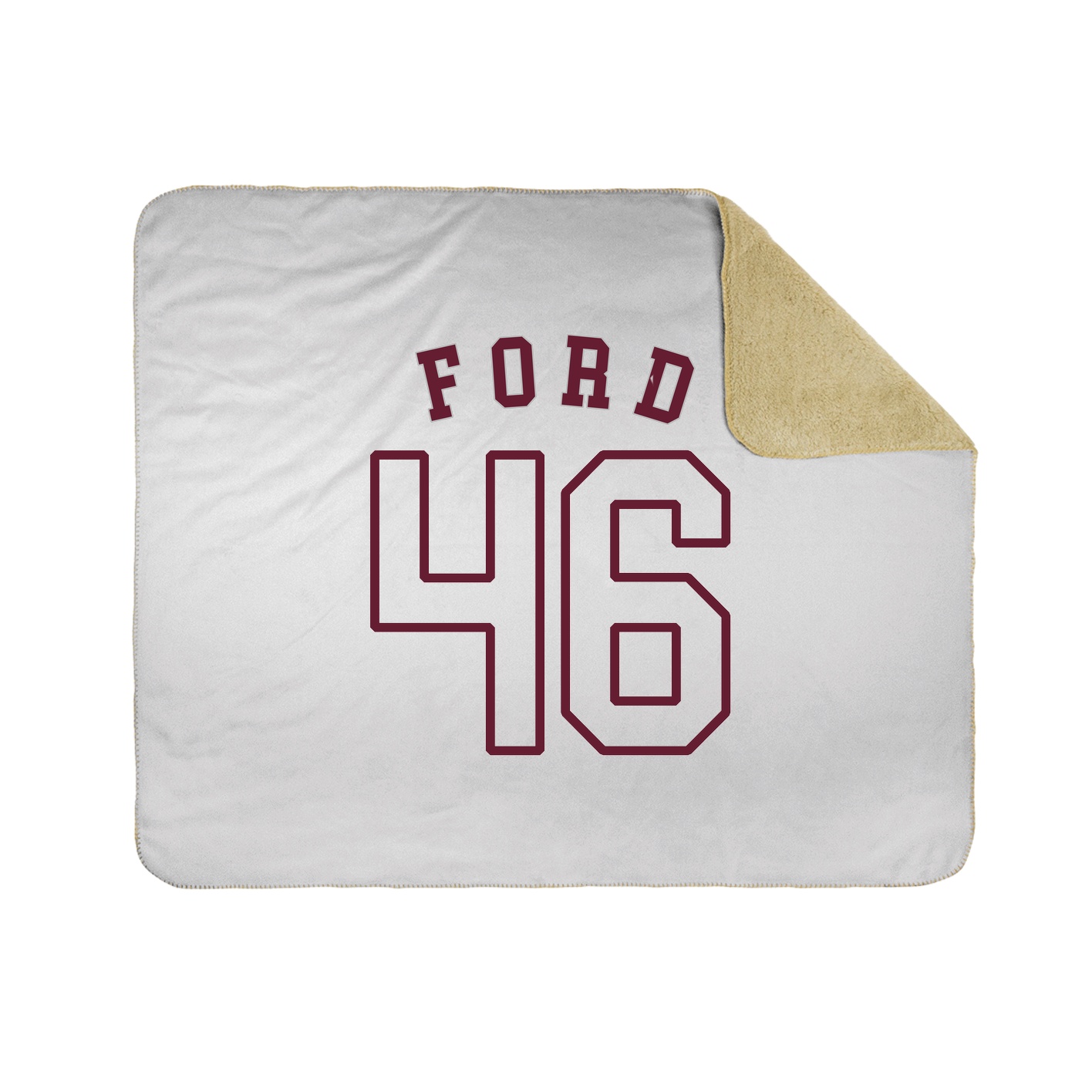 Throw Blanket — Shirsey Arch in White