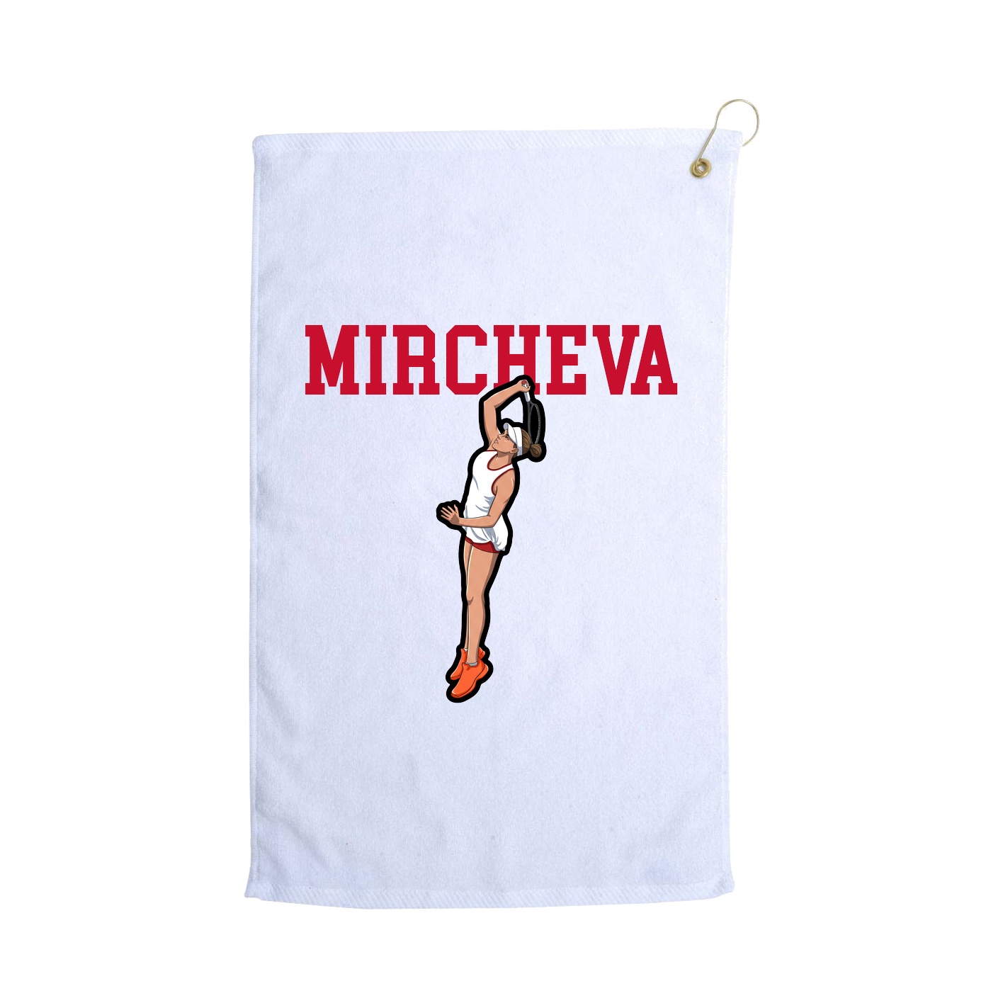 Golf Towel — Shirsey in White