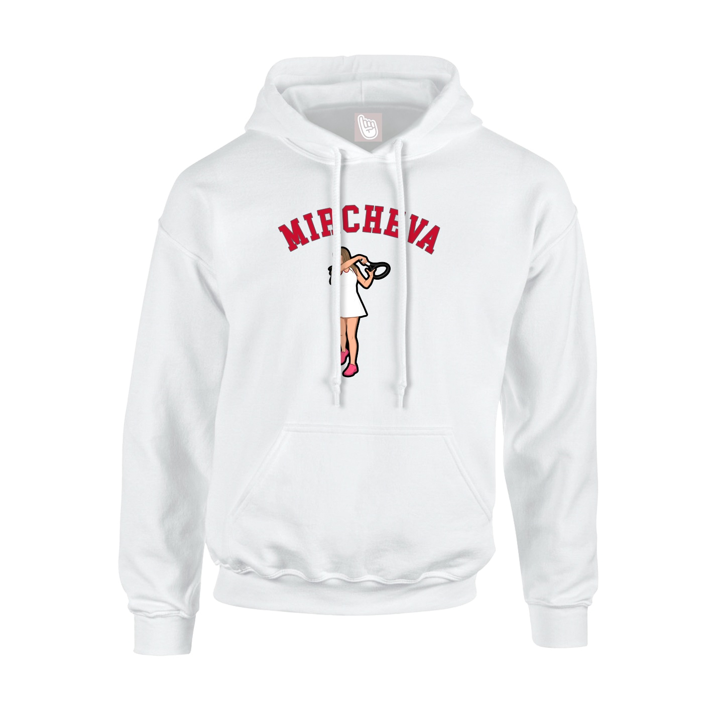 Hoodie — Shirsey Arch in White