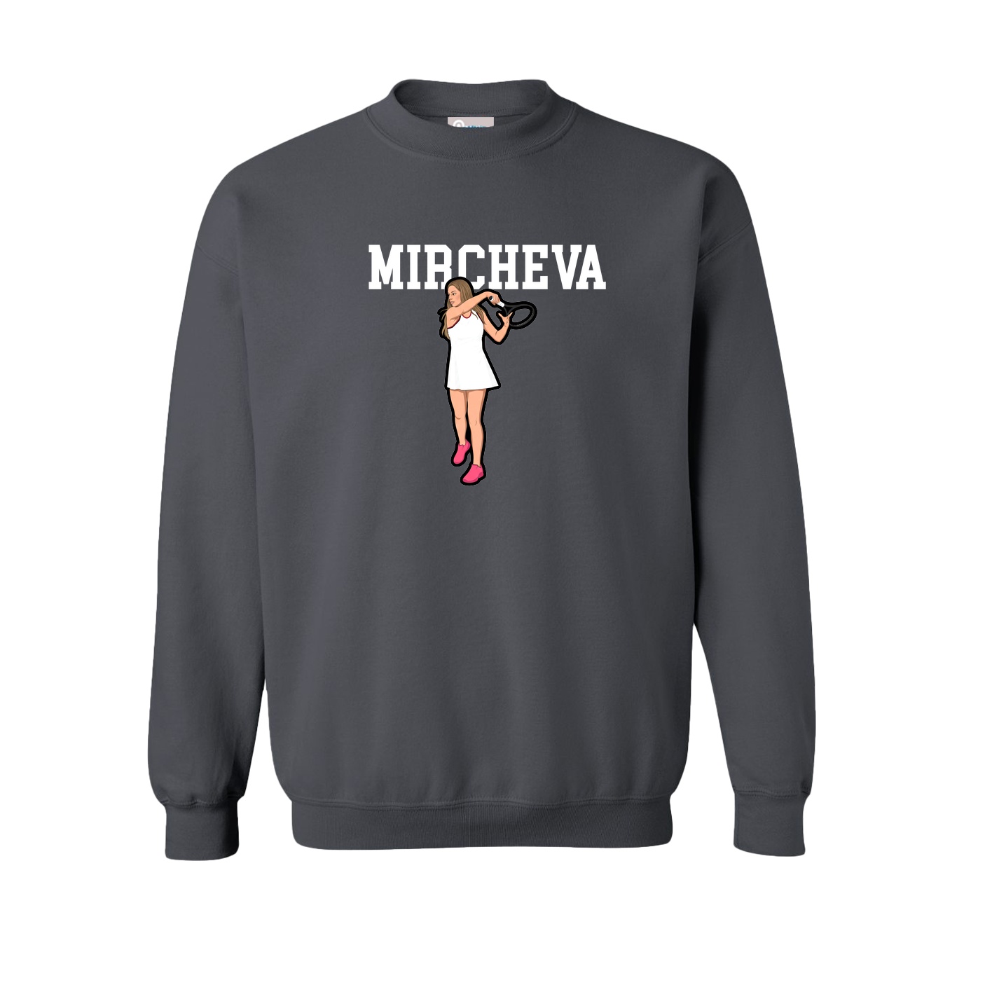 Fleece Crew — Shirsey in Grey