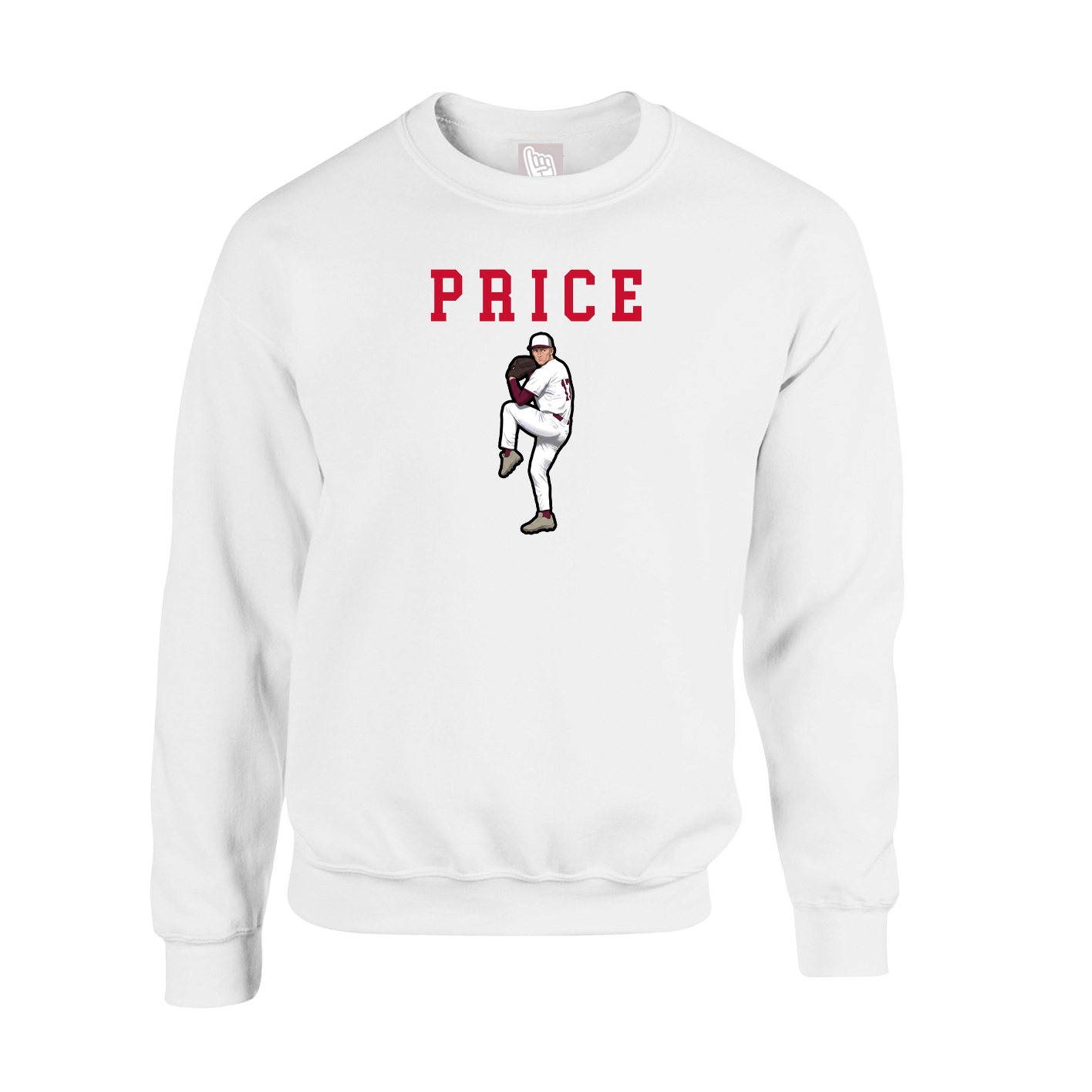 Fleece Crew — Shirsey in White