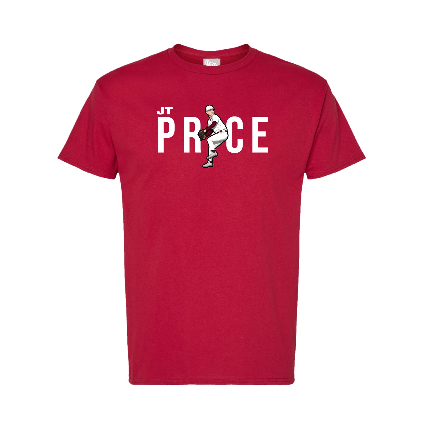 Tee — Player Name in Crimson