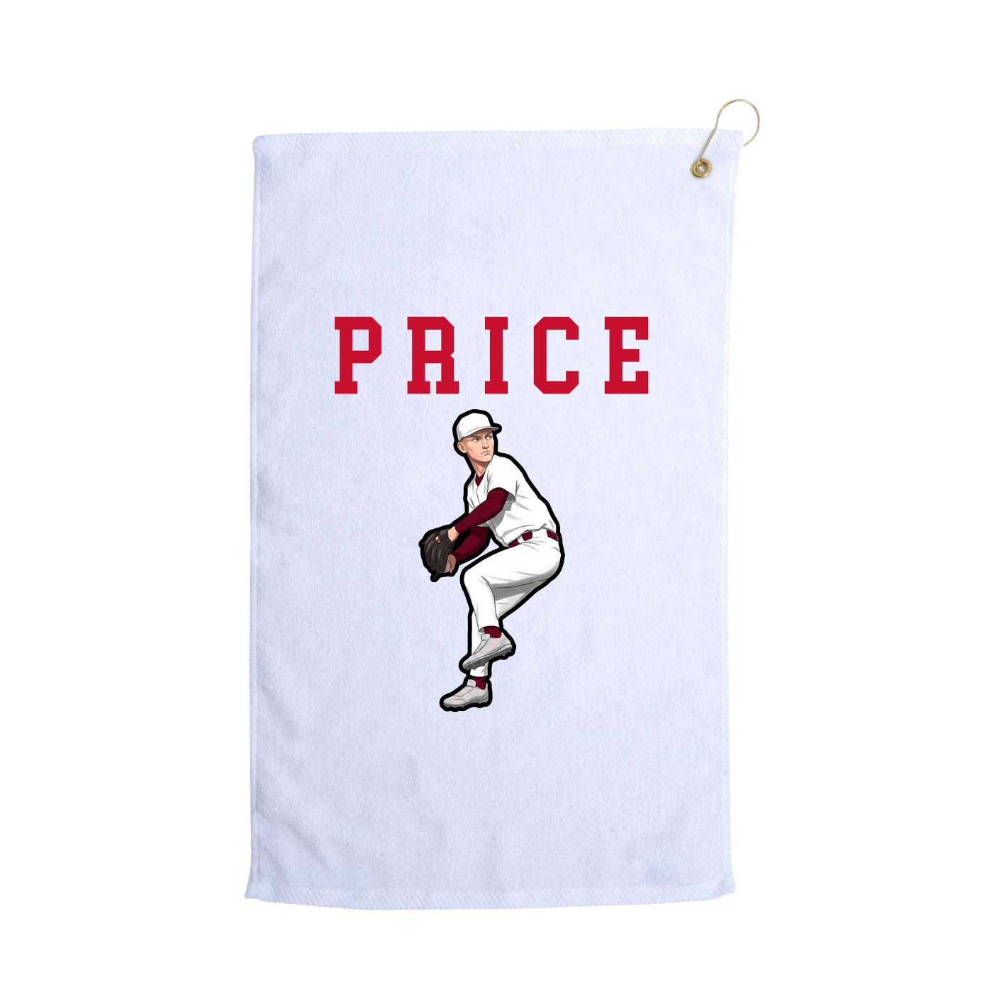 Golf Towel — Shirsey in White