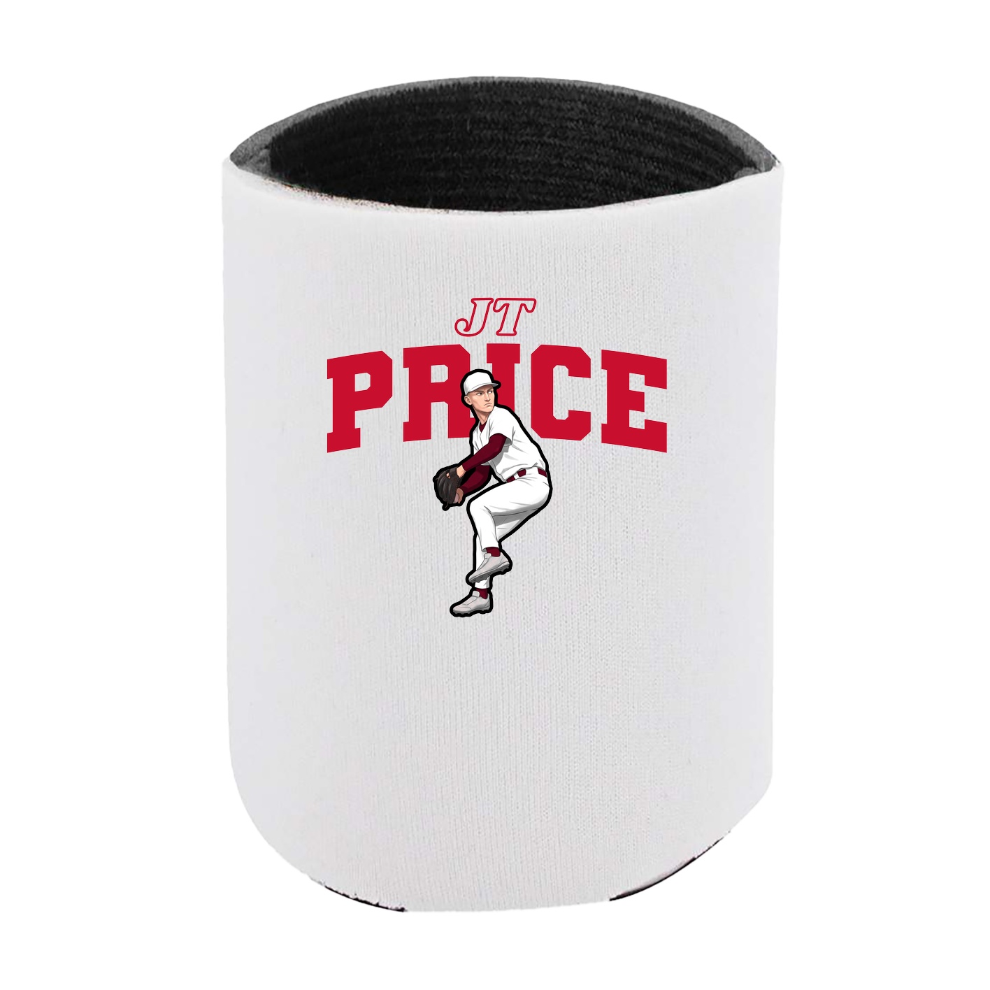 Can Holder — Name Arch in White