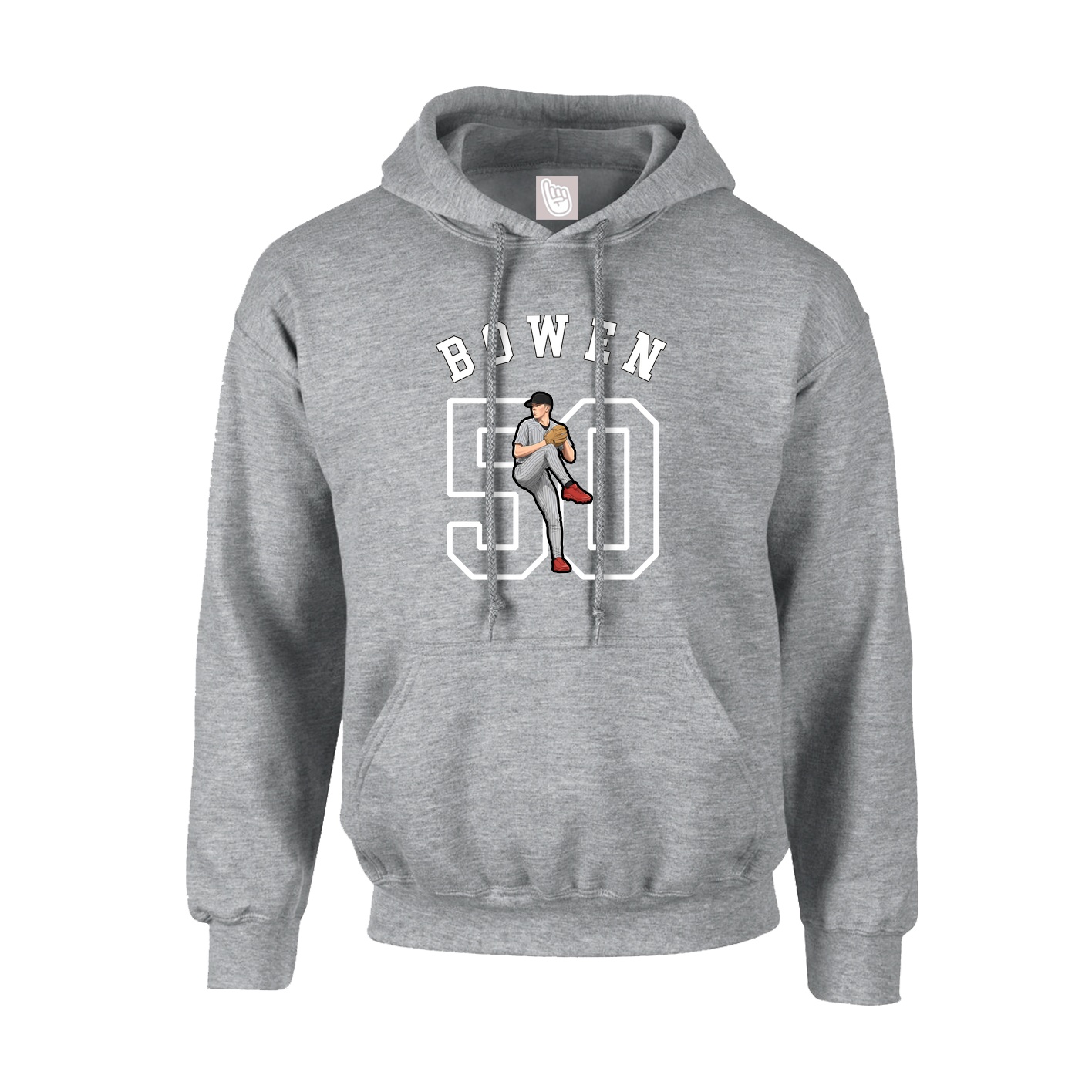 Youth Hoodie — Shirsey Arch in Grey