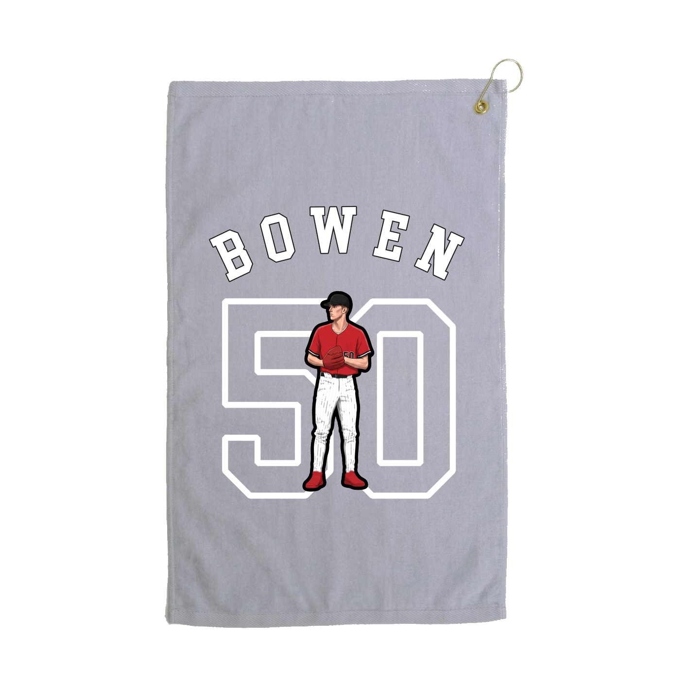 Golf Towel — Shirsey Arch in Grey