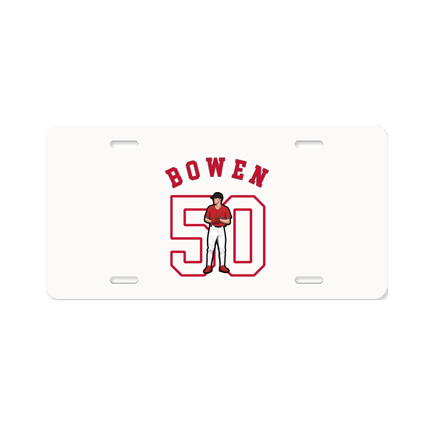 License Plate — Shirsey Arch in Classic