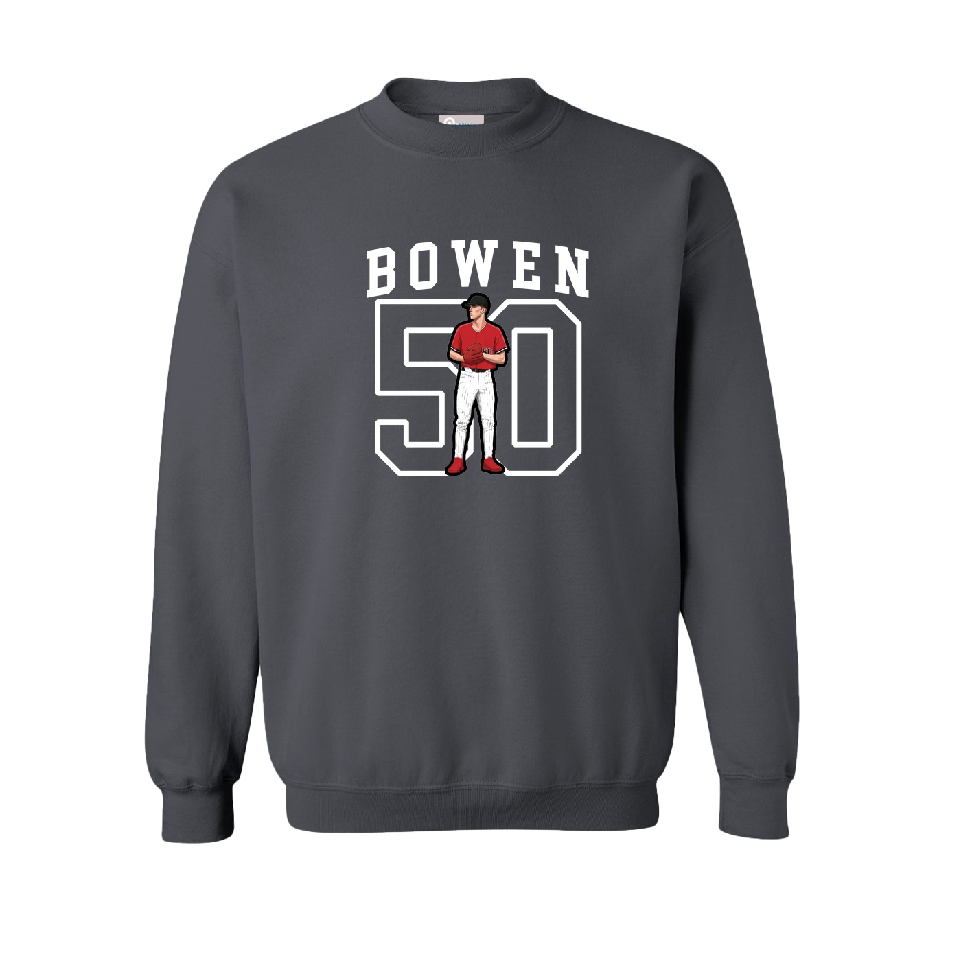 Fleece Crew — Shirsey in Grey