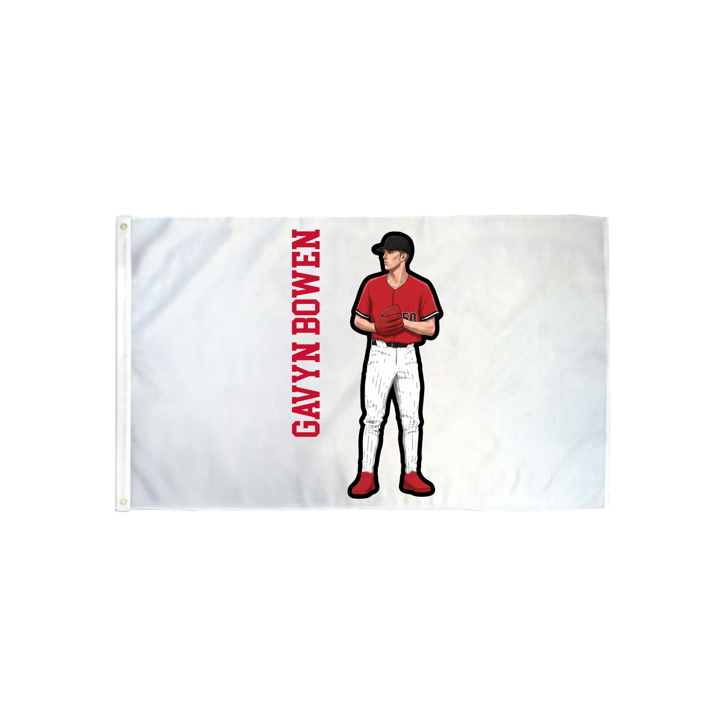 3x5 Flag — Name Vertical in Classic