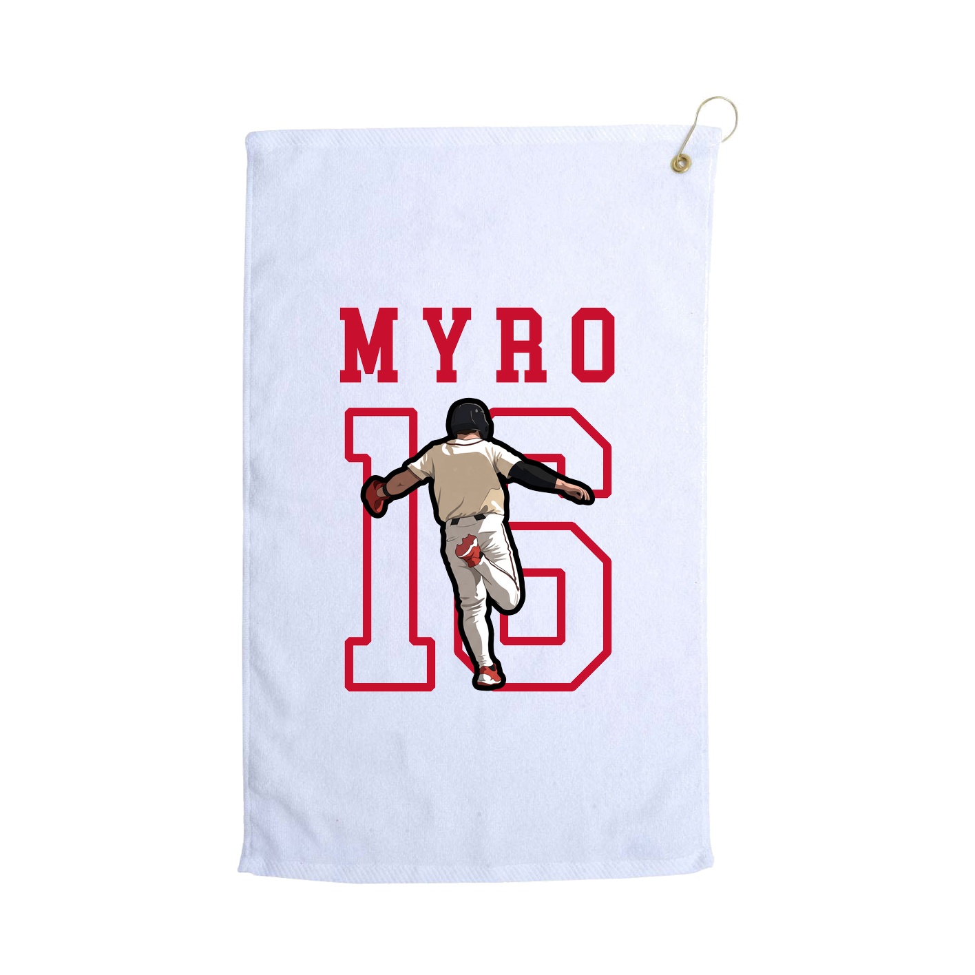 Golf Towel — Shirsey in White