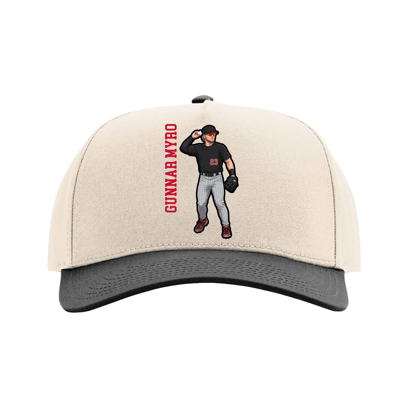 Full Fabric Five-Panel Champ Cap