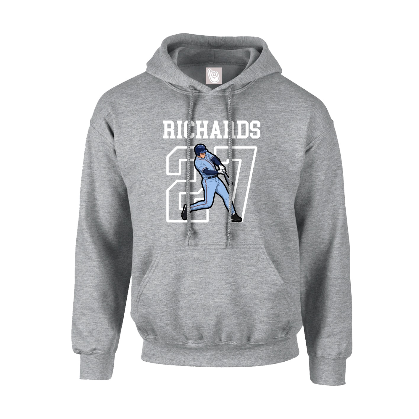 Hoodie — Shirsey in Grey