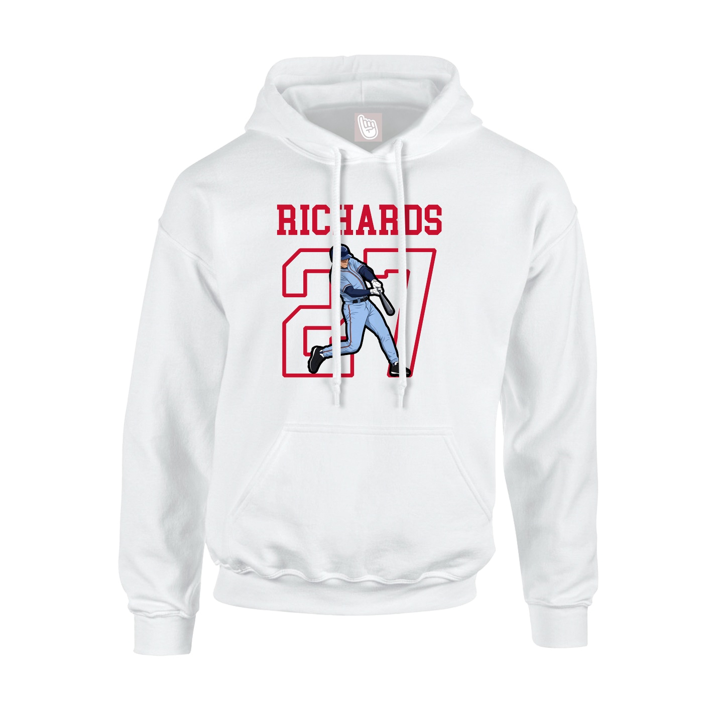 Youth Hoodie — Shirsey in White