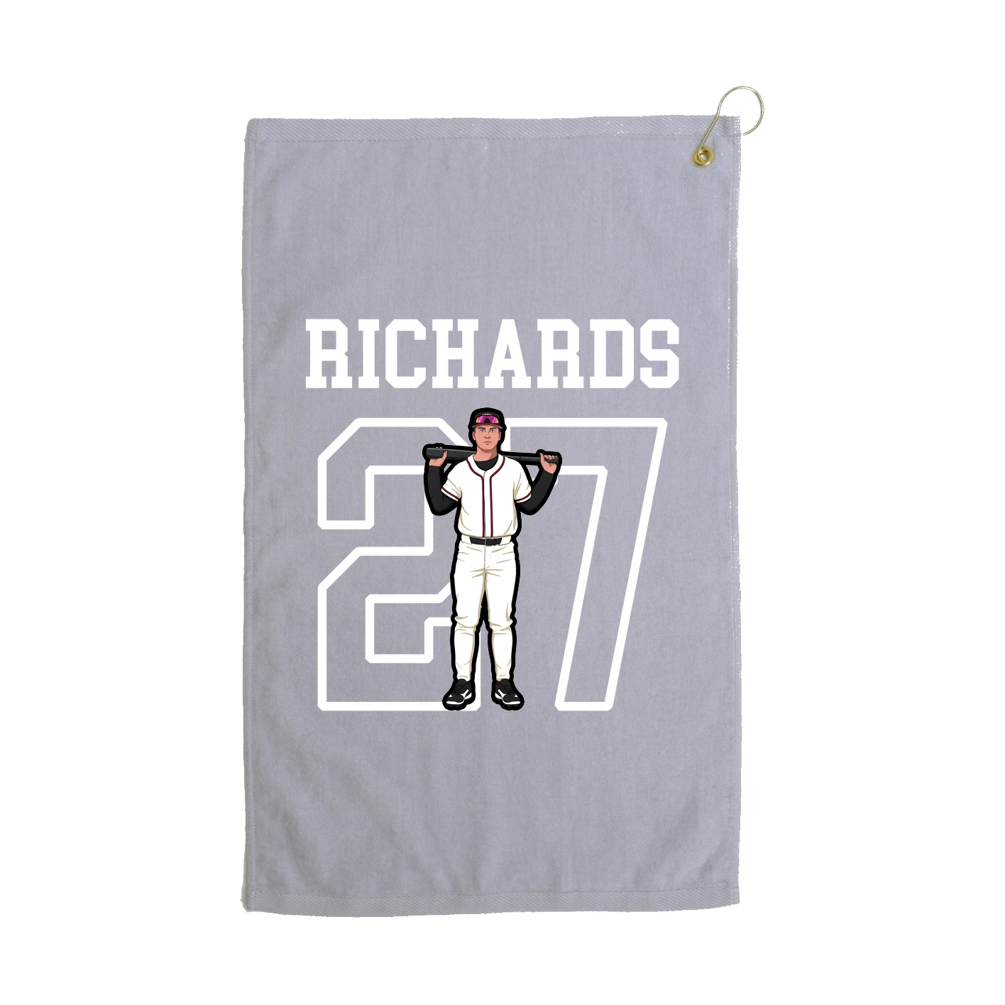 Golf Towel — Shirsey in Grey
