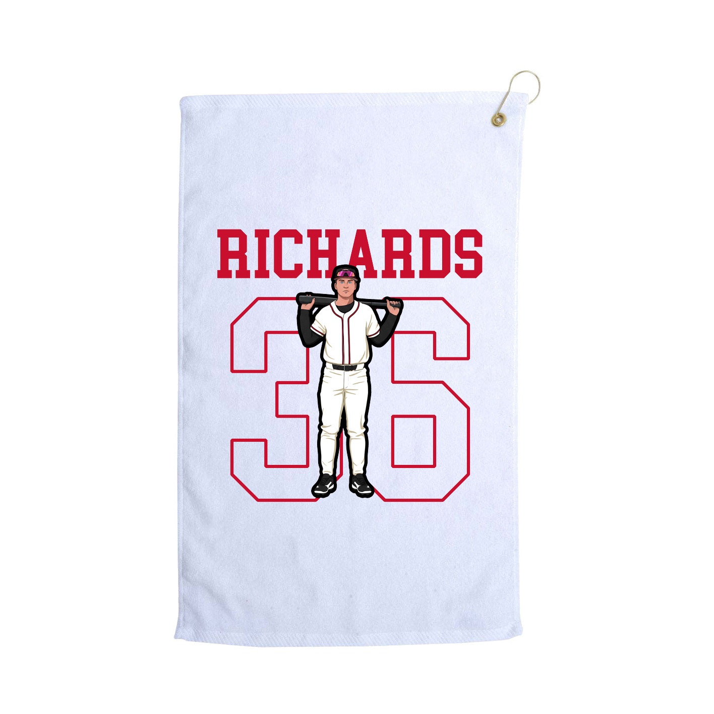 Terry Velour Golf Towel