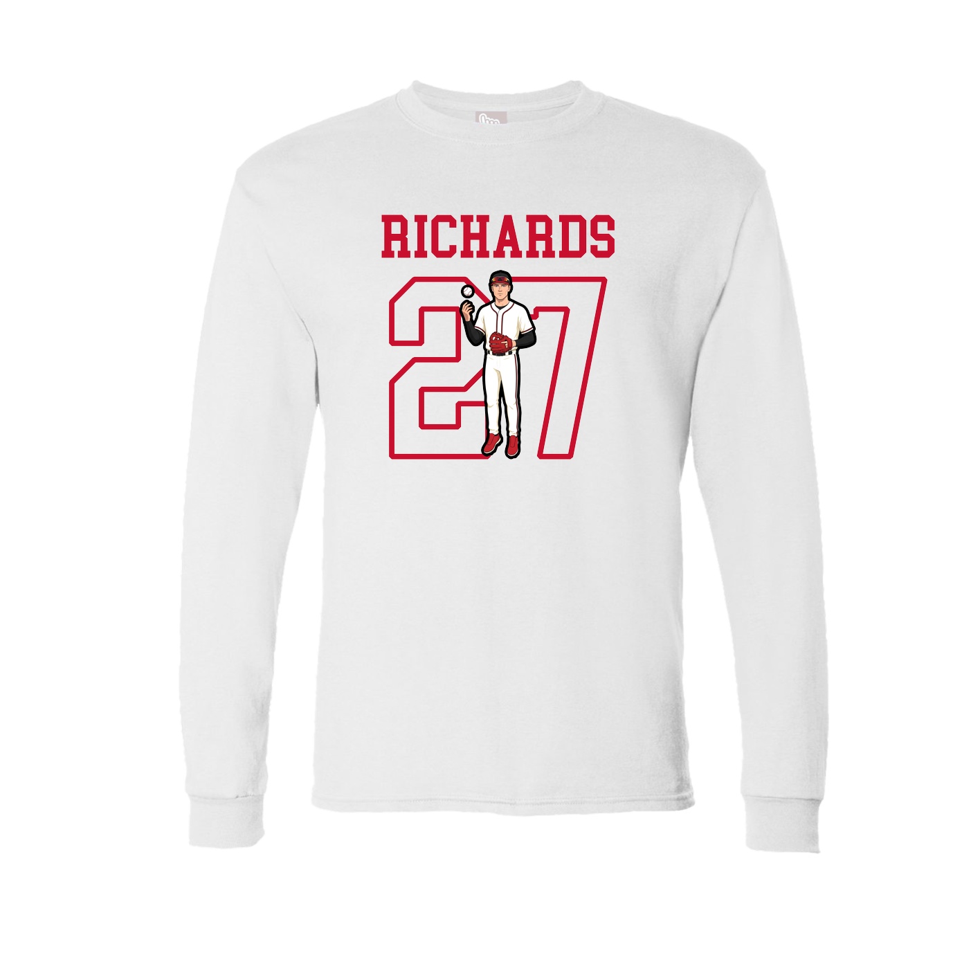 Long Sleeve Tee — Shirsey in White