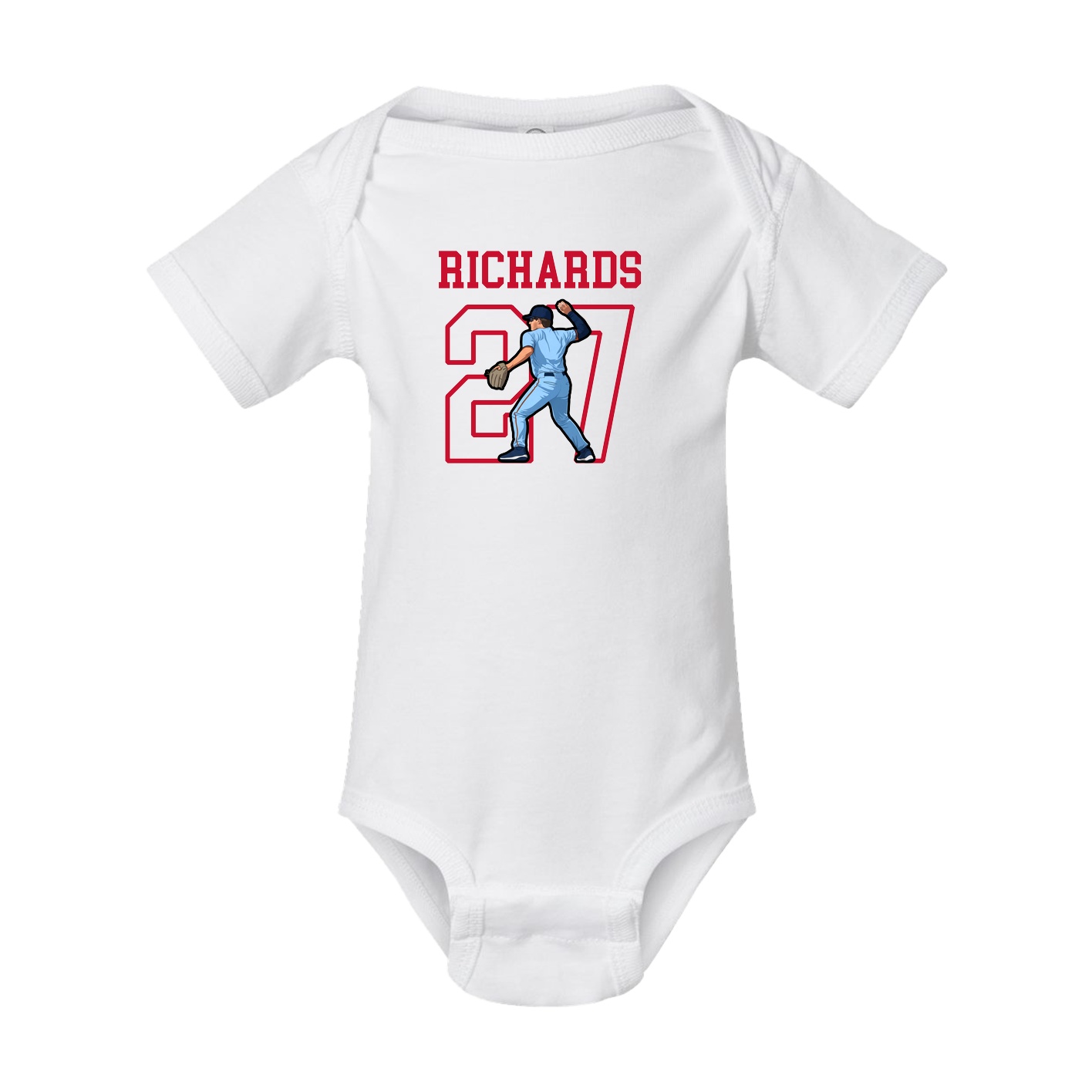 Baby Onesie — Shirsey in White