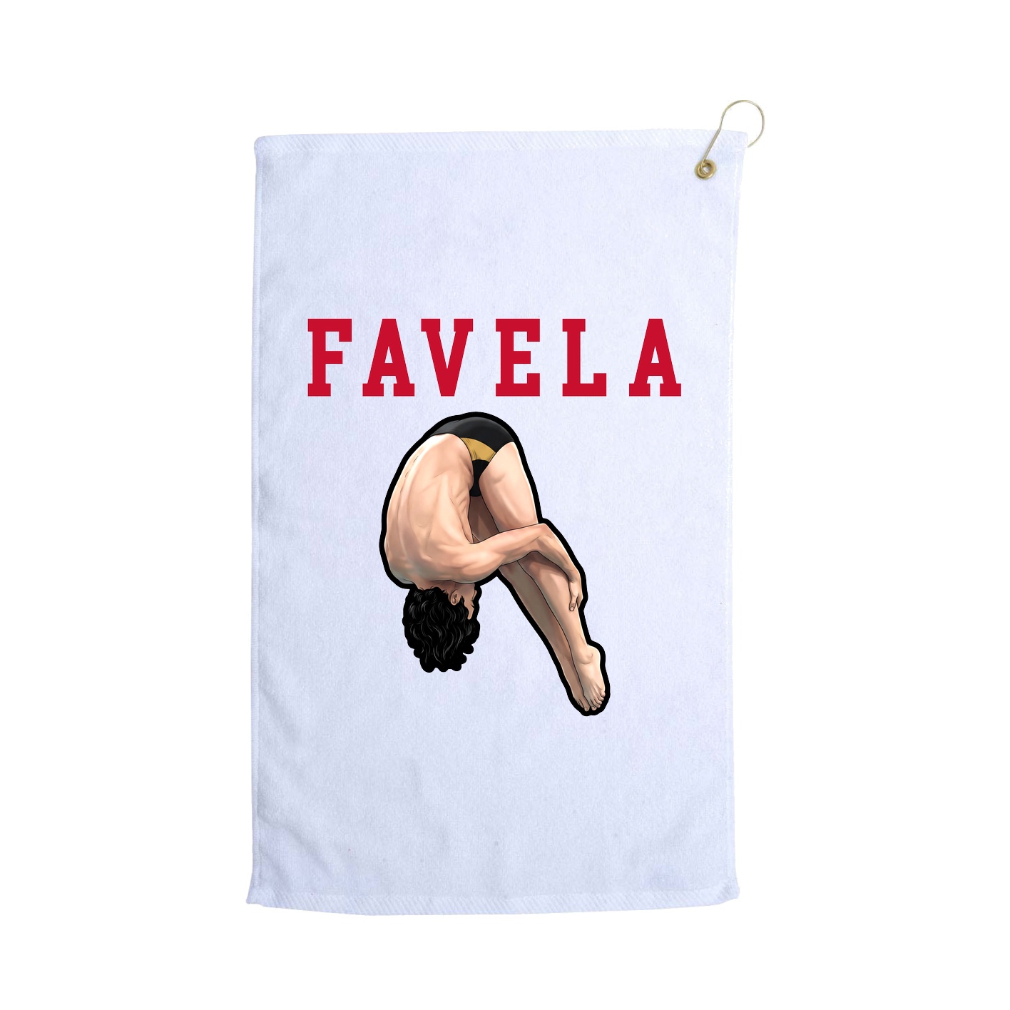 Golf Towel — Shirsey in White