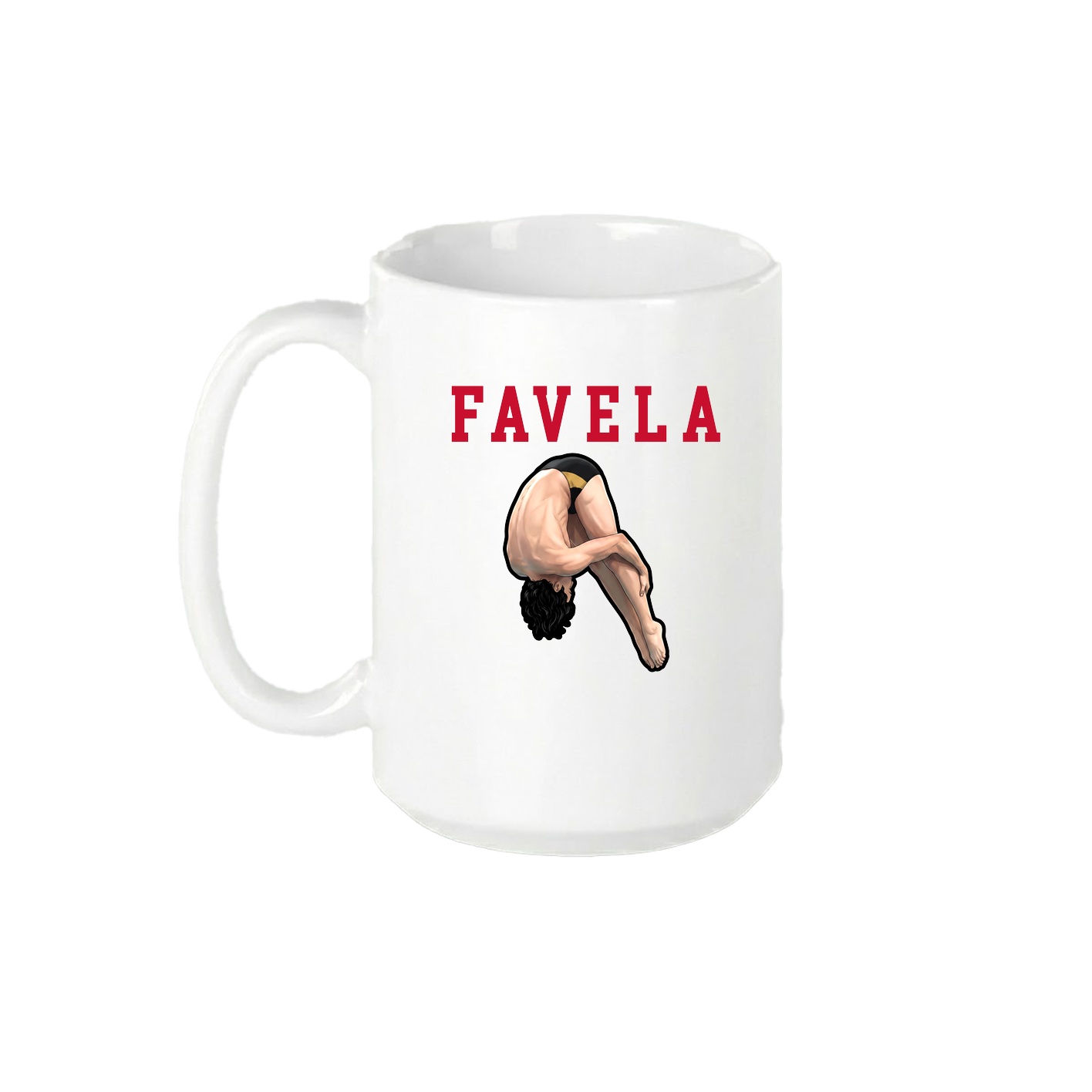 15oz Coffee Mug — Shirsey in White