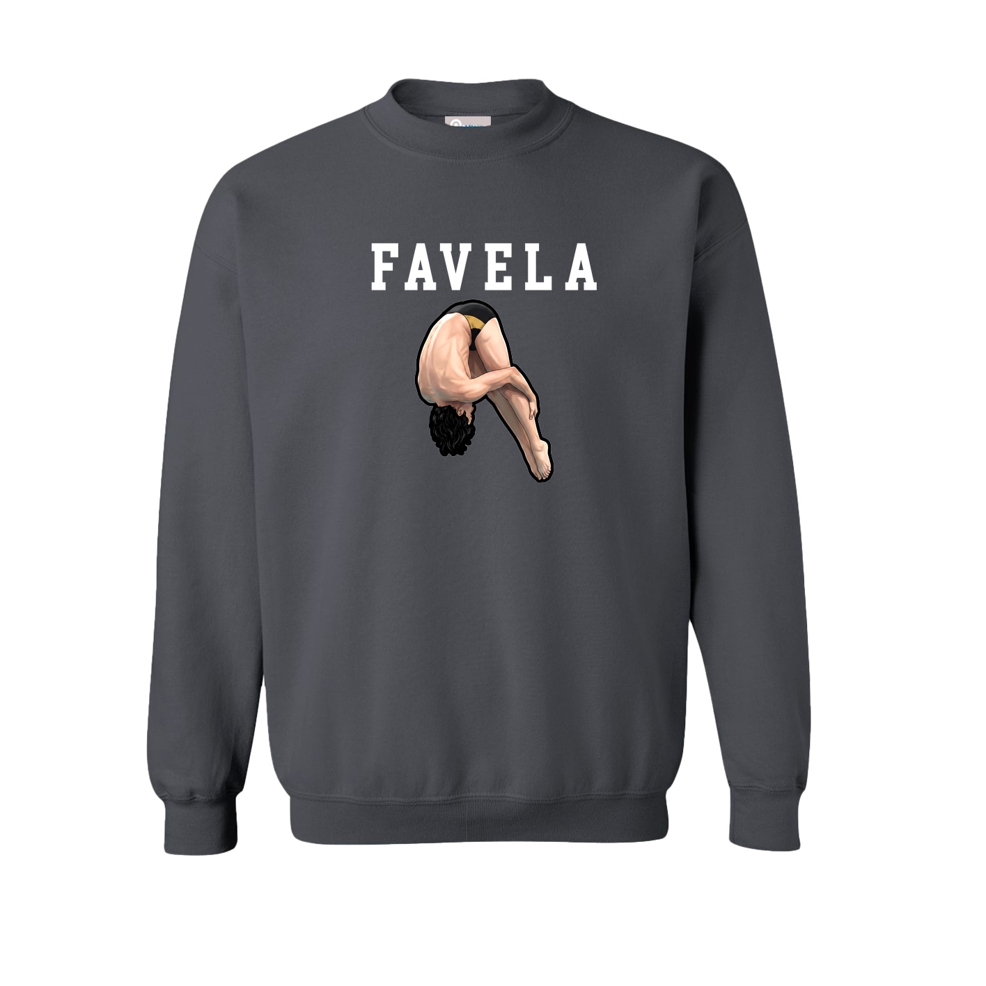 Fleece Crew — Shirsey in Grey