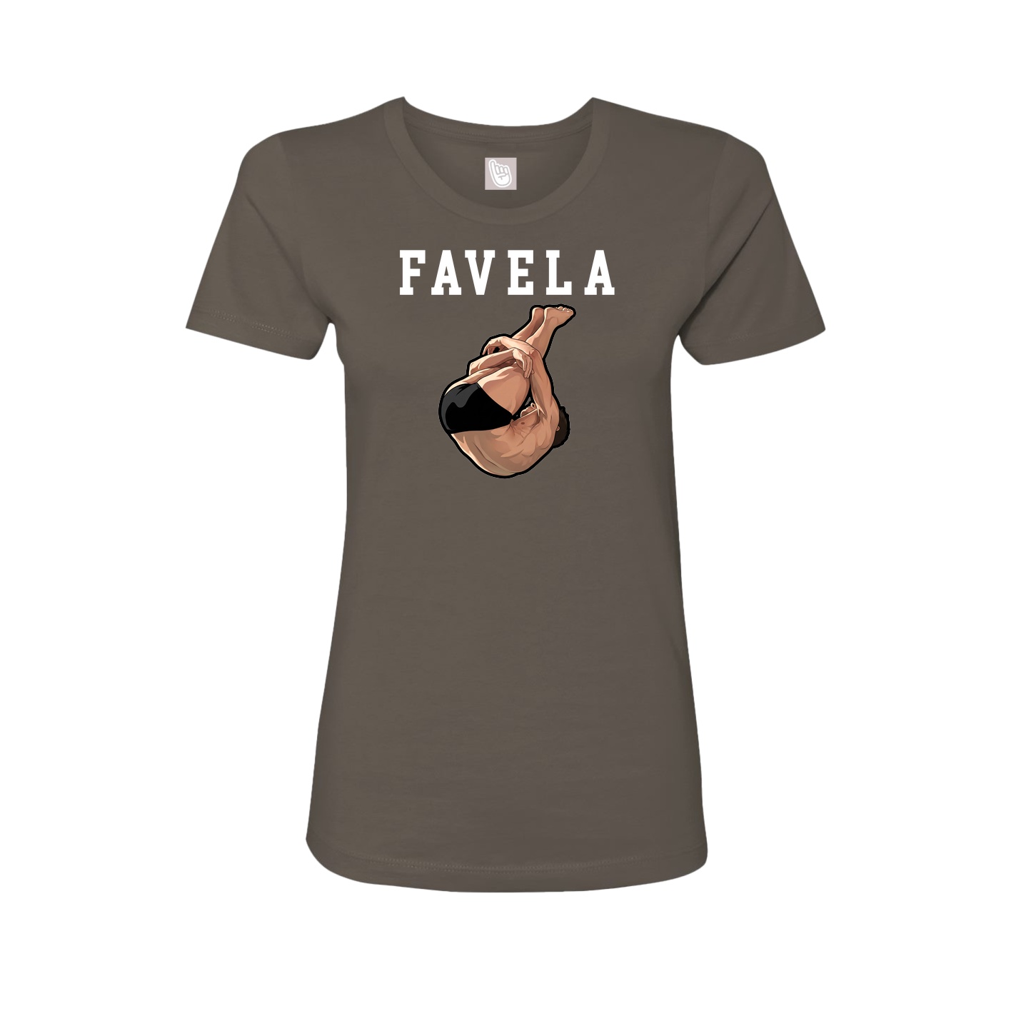 Fitted Women's Tee — Shirsey in Grey