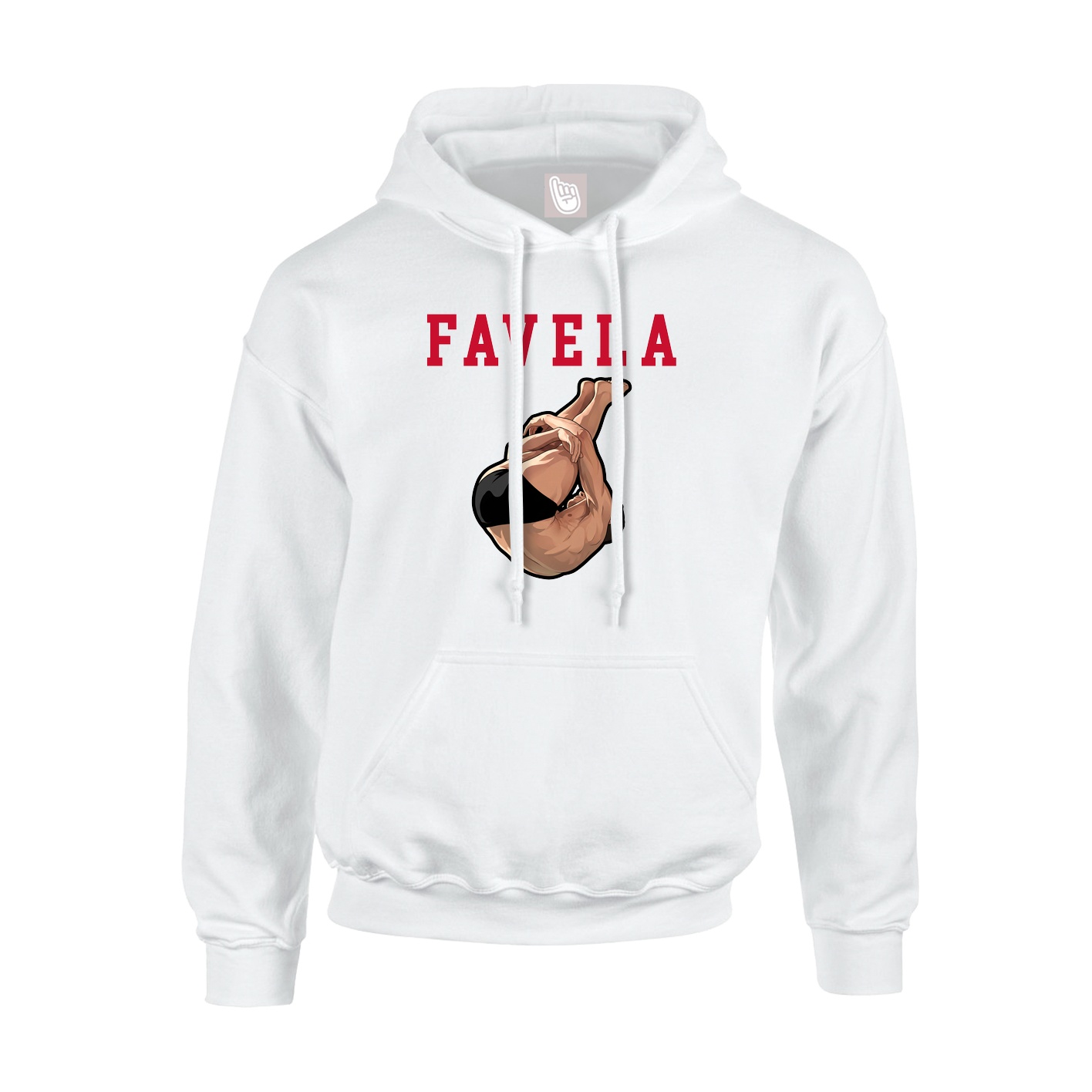 Youth Hoodie — Shirsey in White