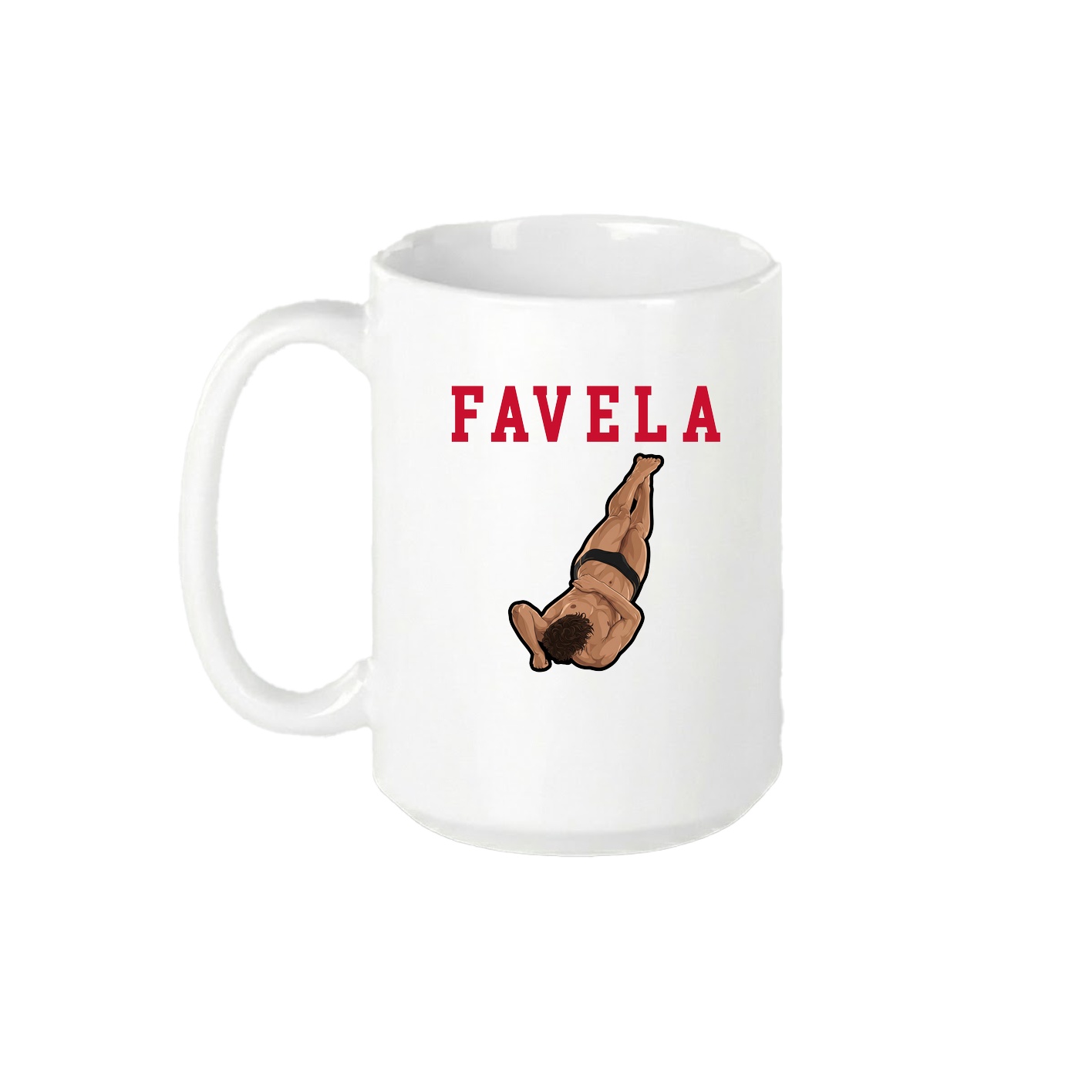 15oz Coffee Mug — Shirsey in White