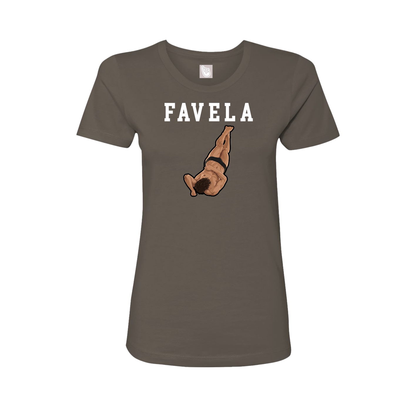 Fitted Women's Tee — Shirsey in Grey