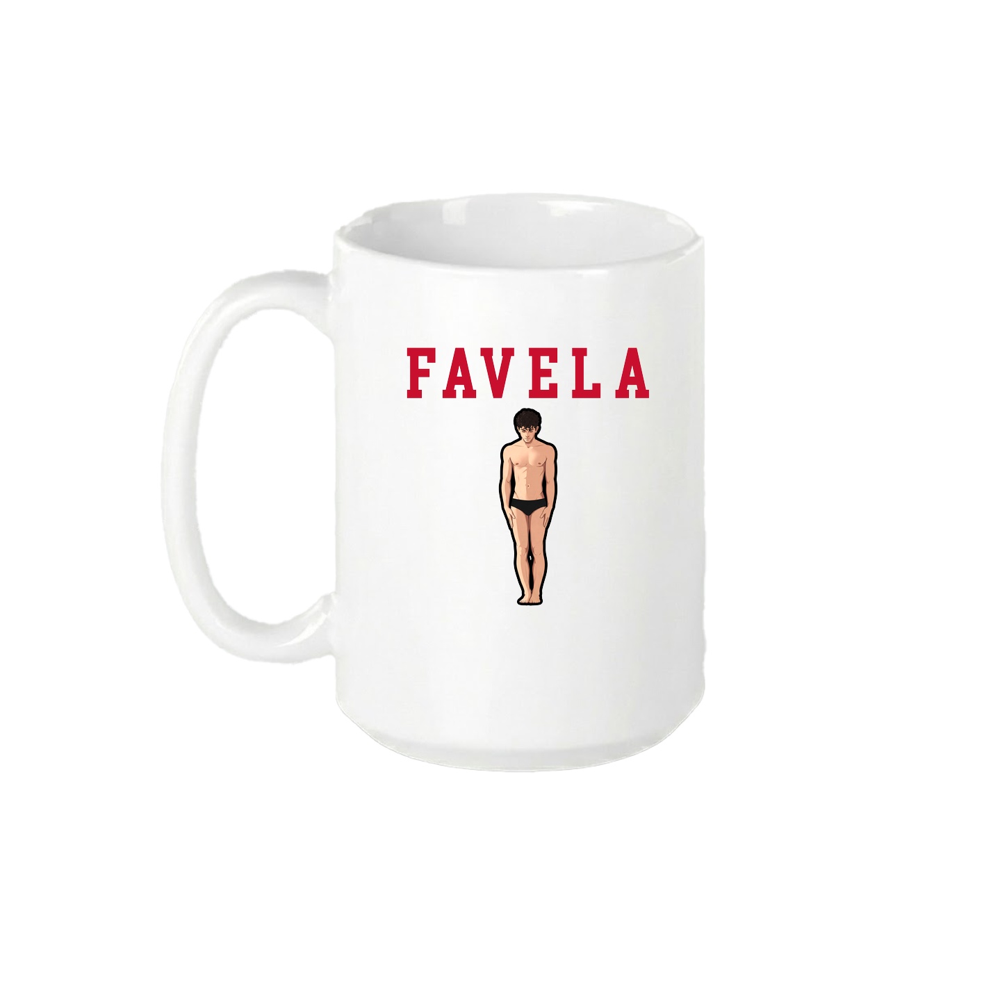 15oz Coffee Mug — Shirsey in White