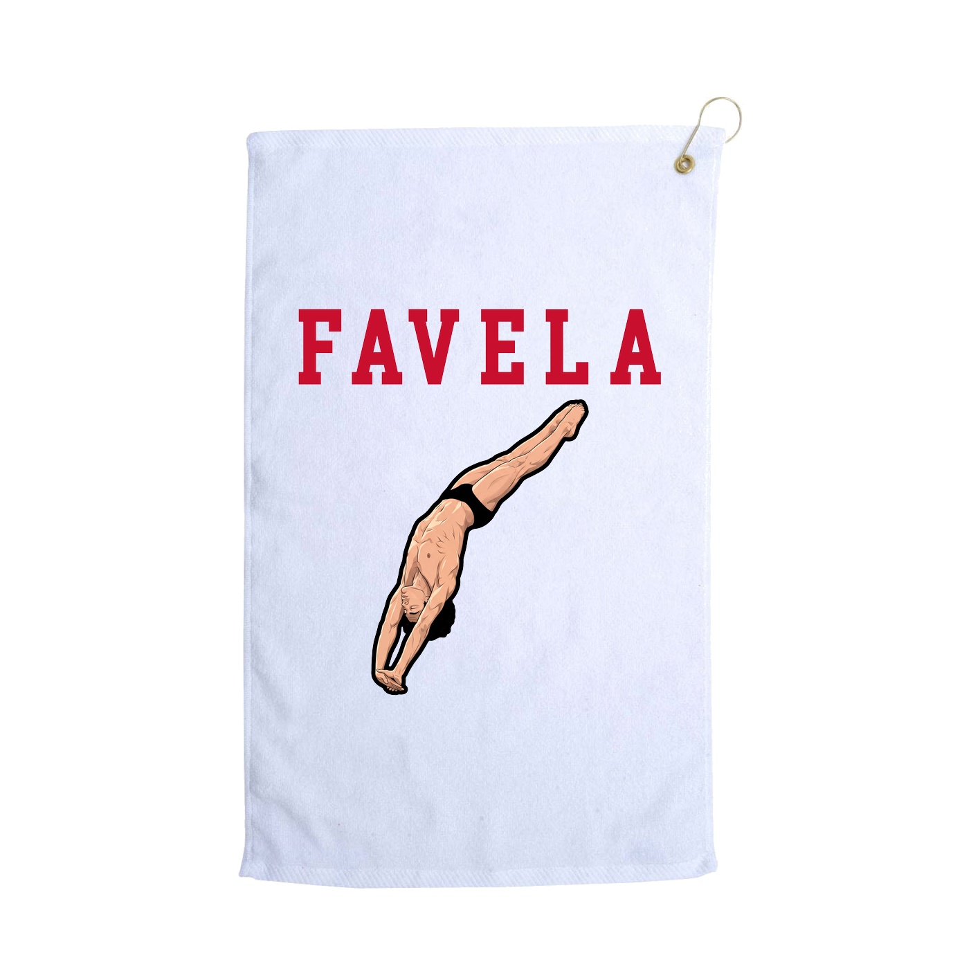 Golf Towel — Shirsey in White