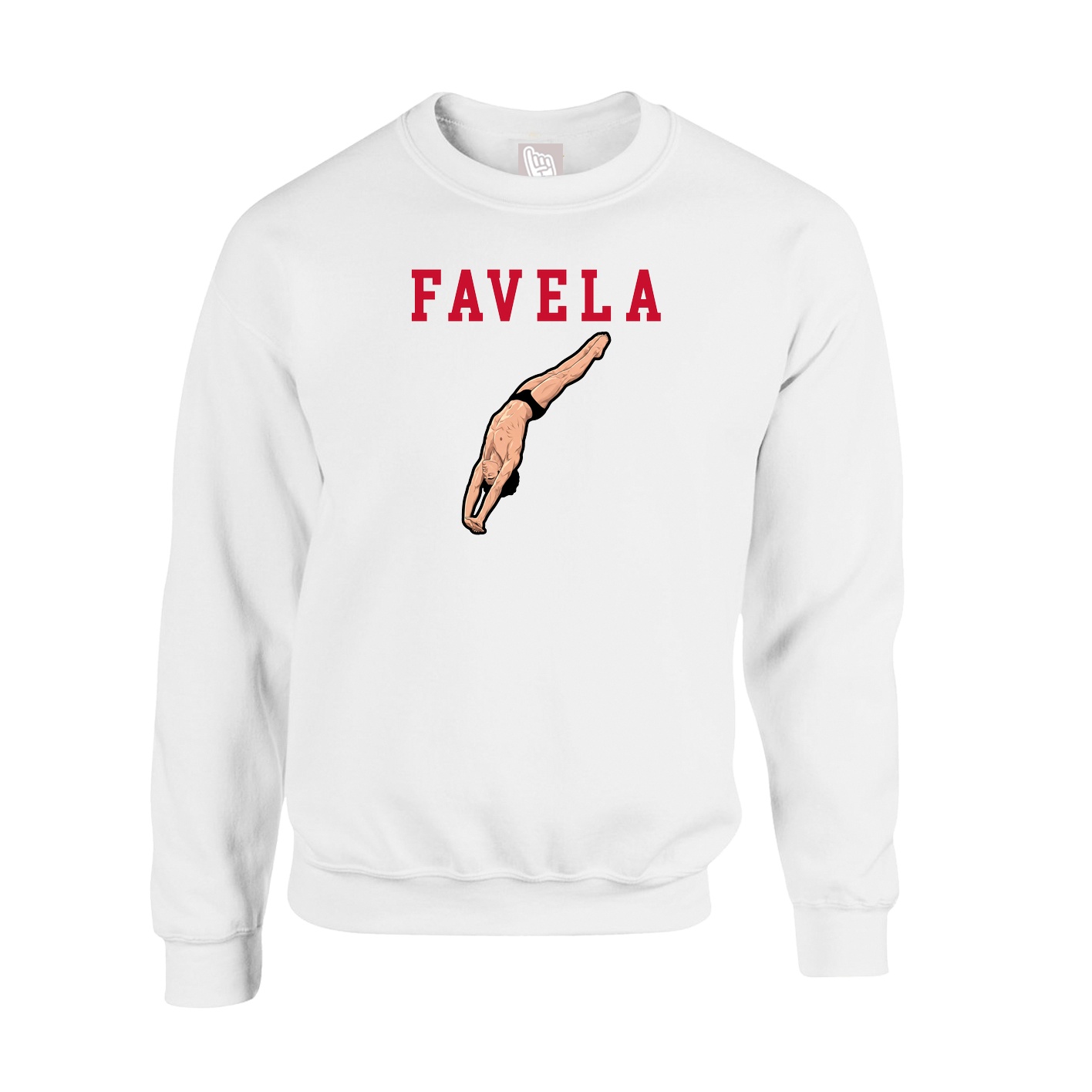 Fleece Crew — Shirsey in White