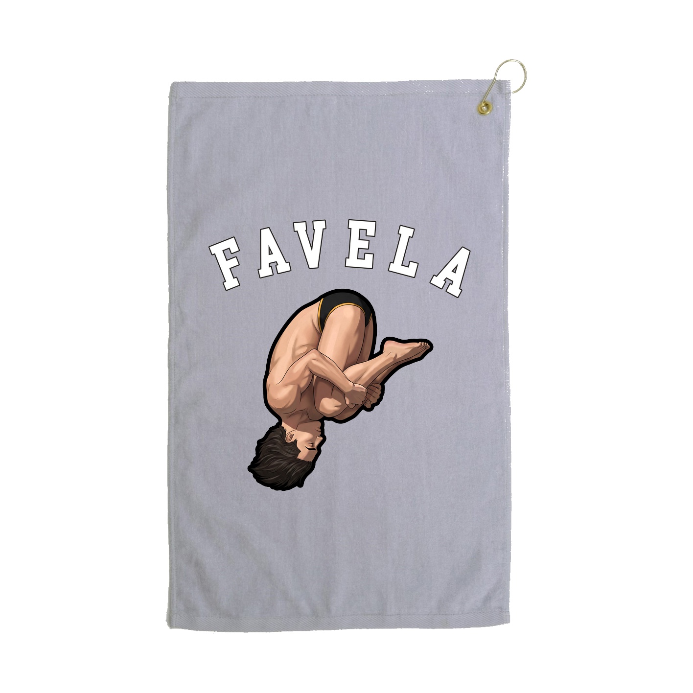 Golf Towel — Shirsey Arch in Grey