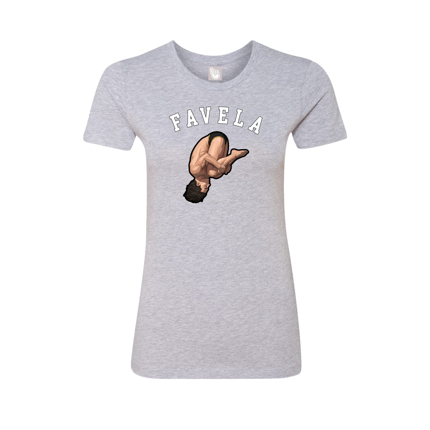 Womens Tee — Shirsey Arch in Grey