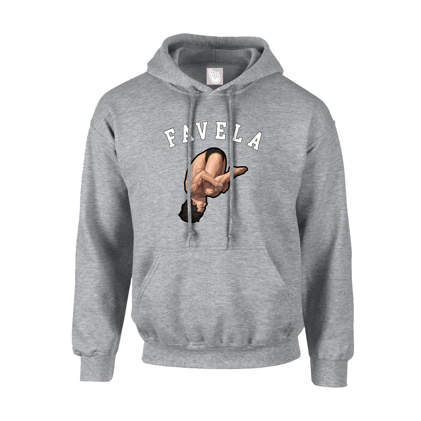 Youth Hoodie — Shirsey Arch in Grey