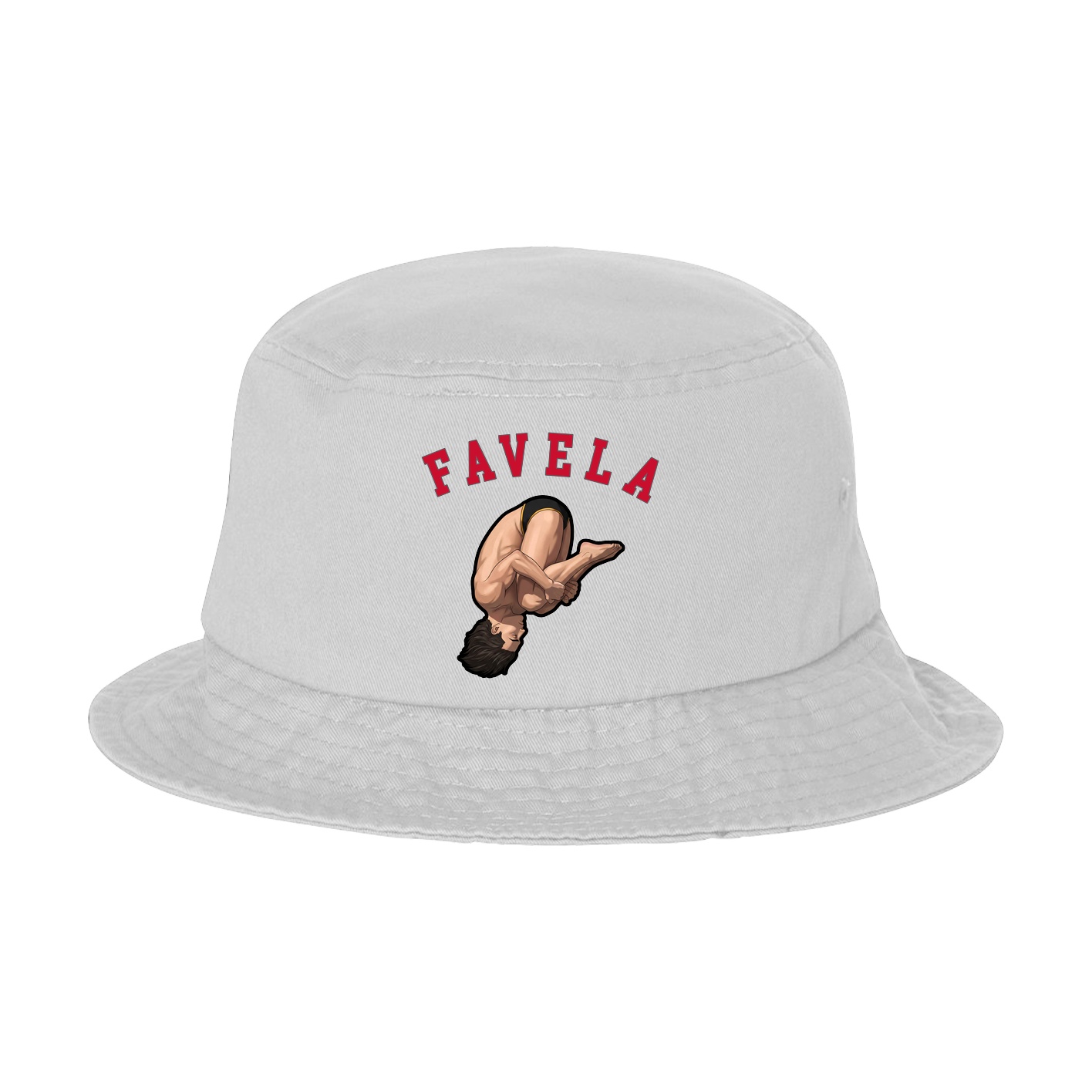 Bucket Cap — Shirsey Arch in White
