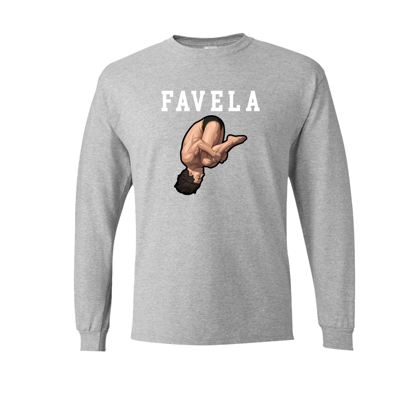 Long Sleeve Tee — Shirsey in Grey