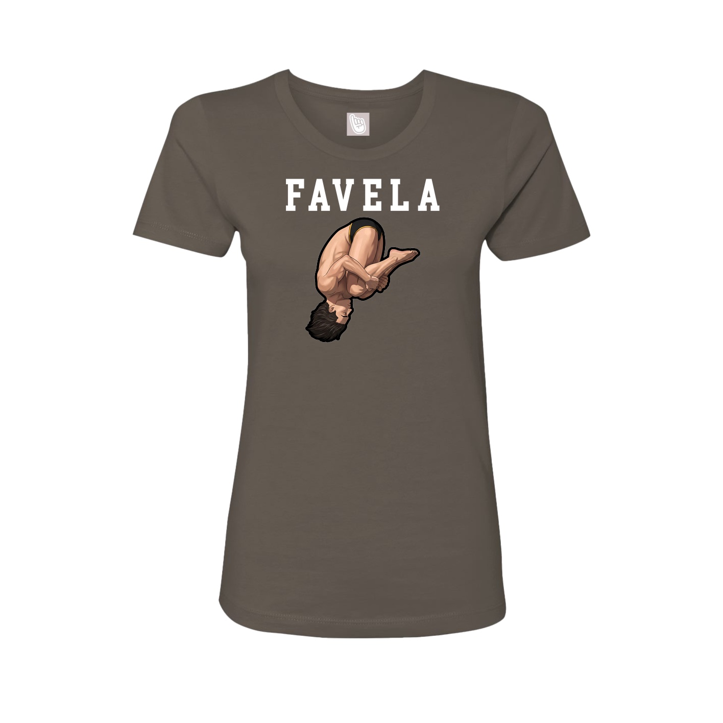 Fitted Women's Tee — Shirsey in Grey